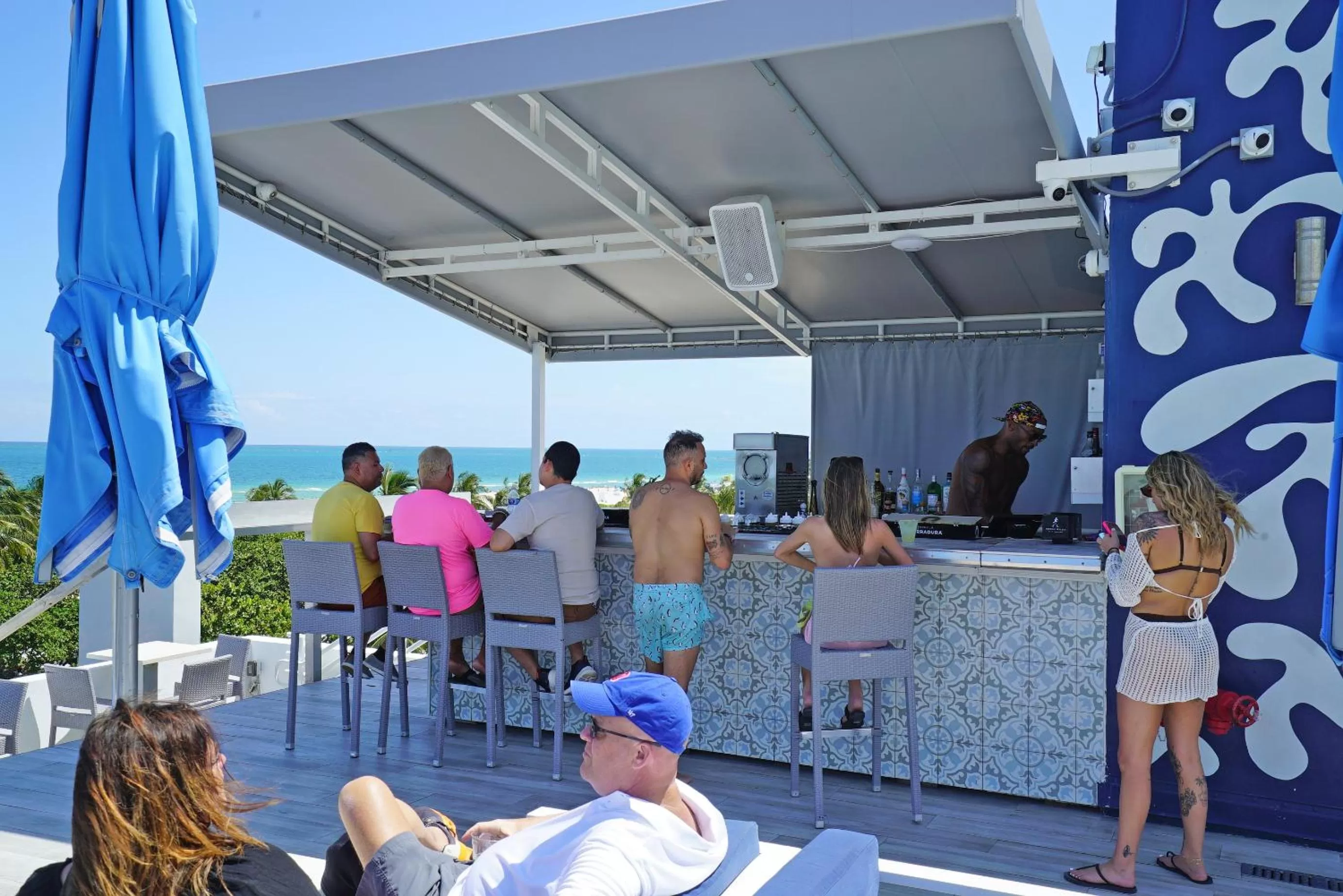 Lounge or bar in Deluxe apartments at the Congress