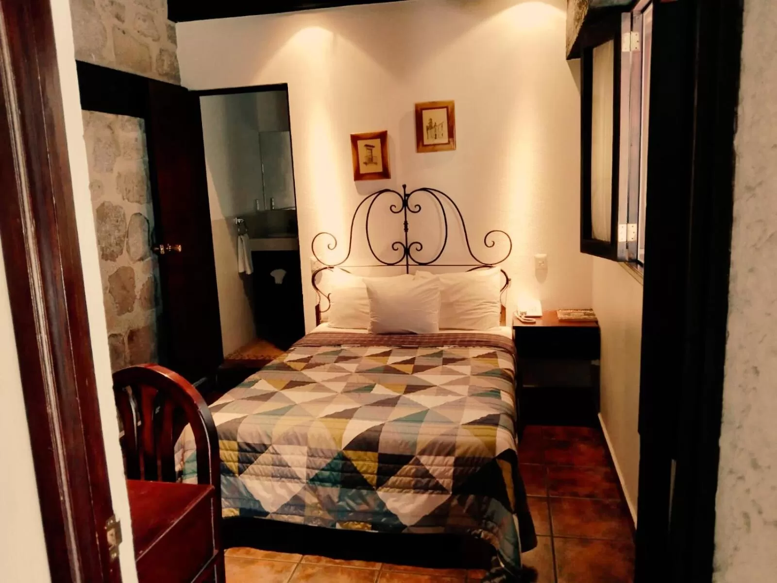 Bed in Hotel Mesón de los Remedios