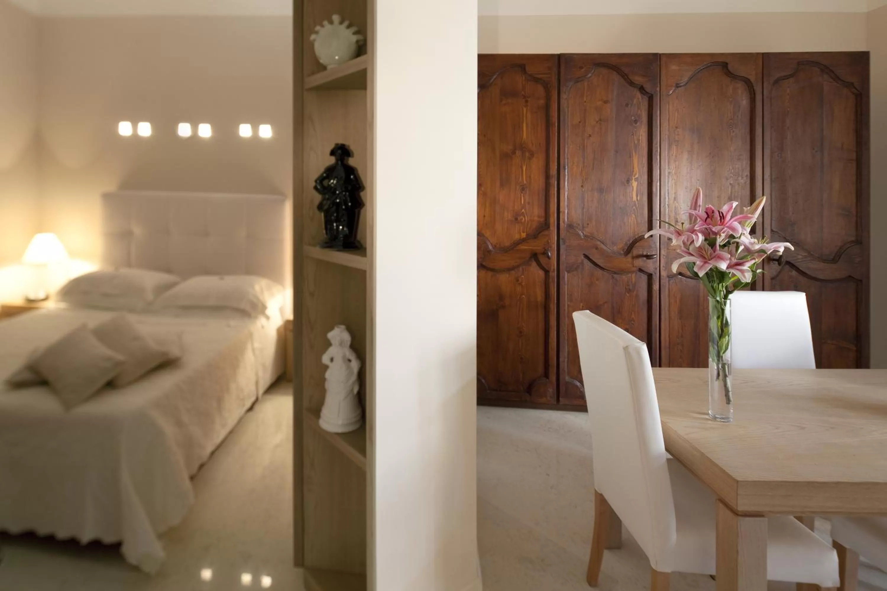 Bed in Palazzo Brunaccini Boutique Hotel