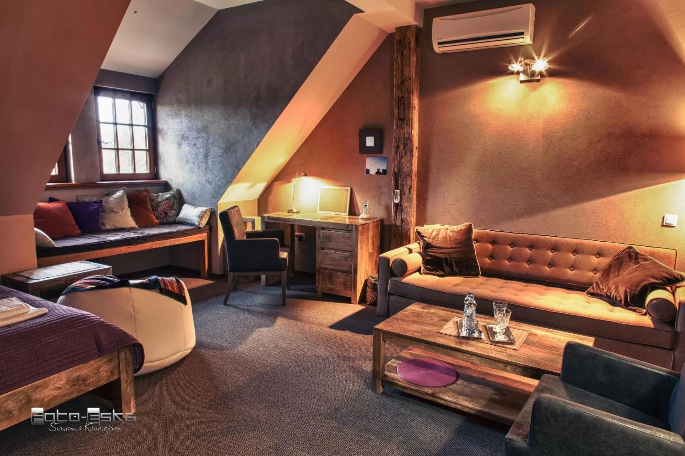 Seating area in Centrum Konferencyjne Zamek