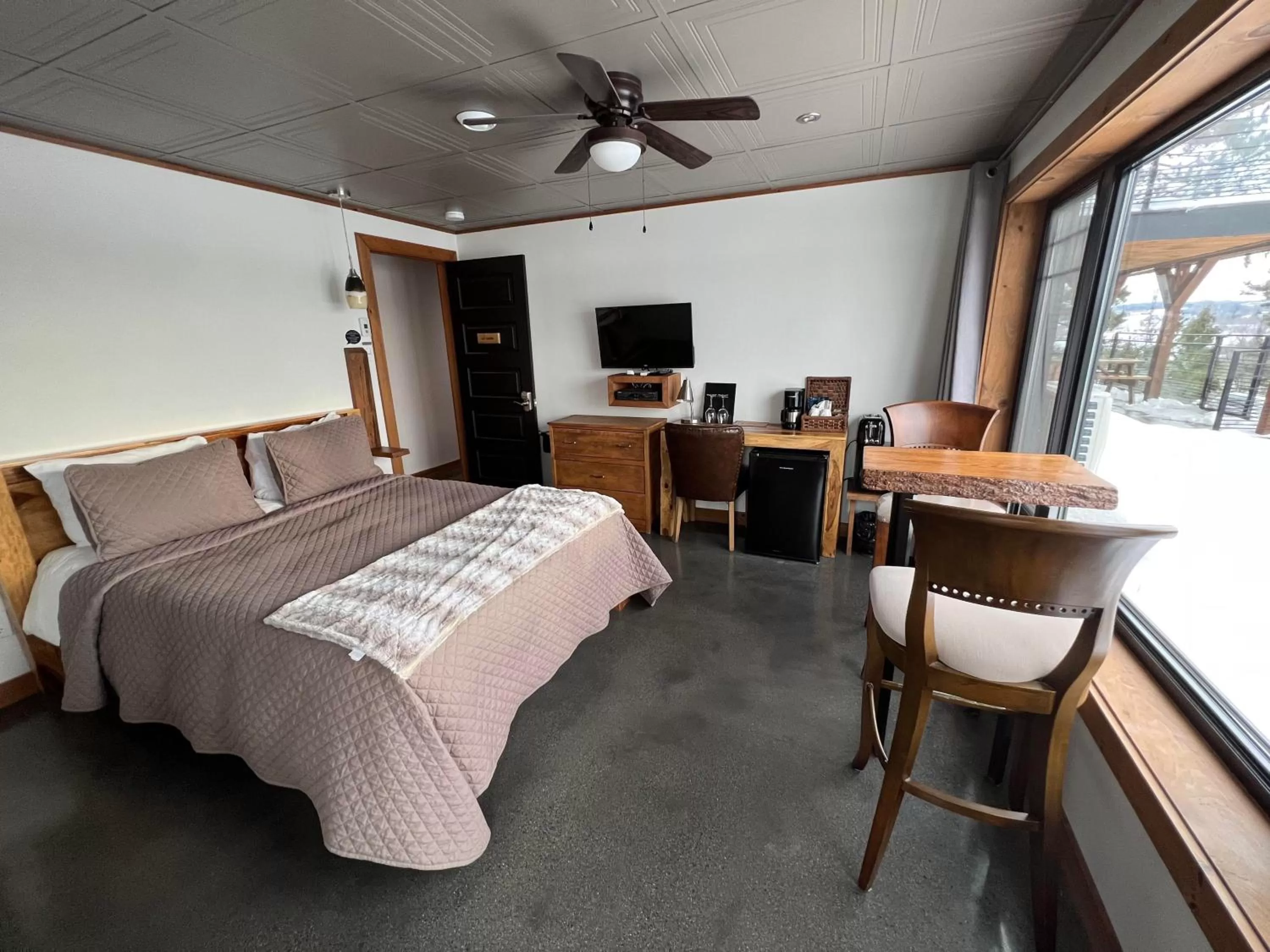 Bedroom in Gîte du Haut des Arbres