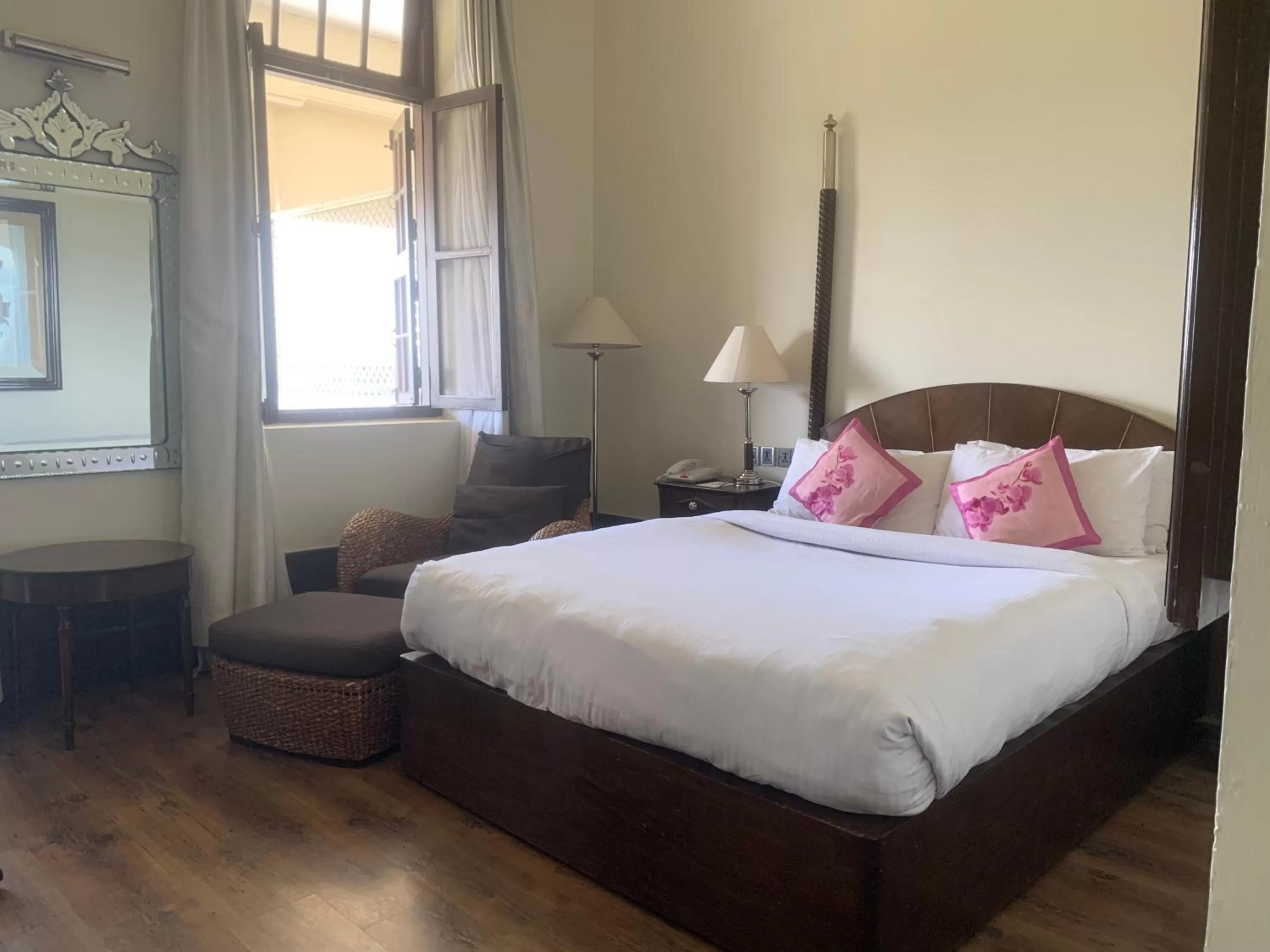 Bed in Royal Orchid Brindavan Garden Mysore