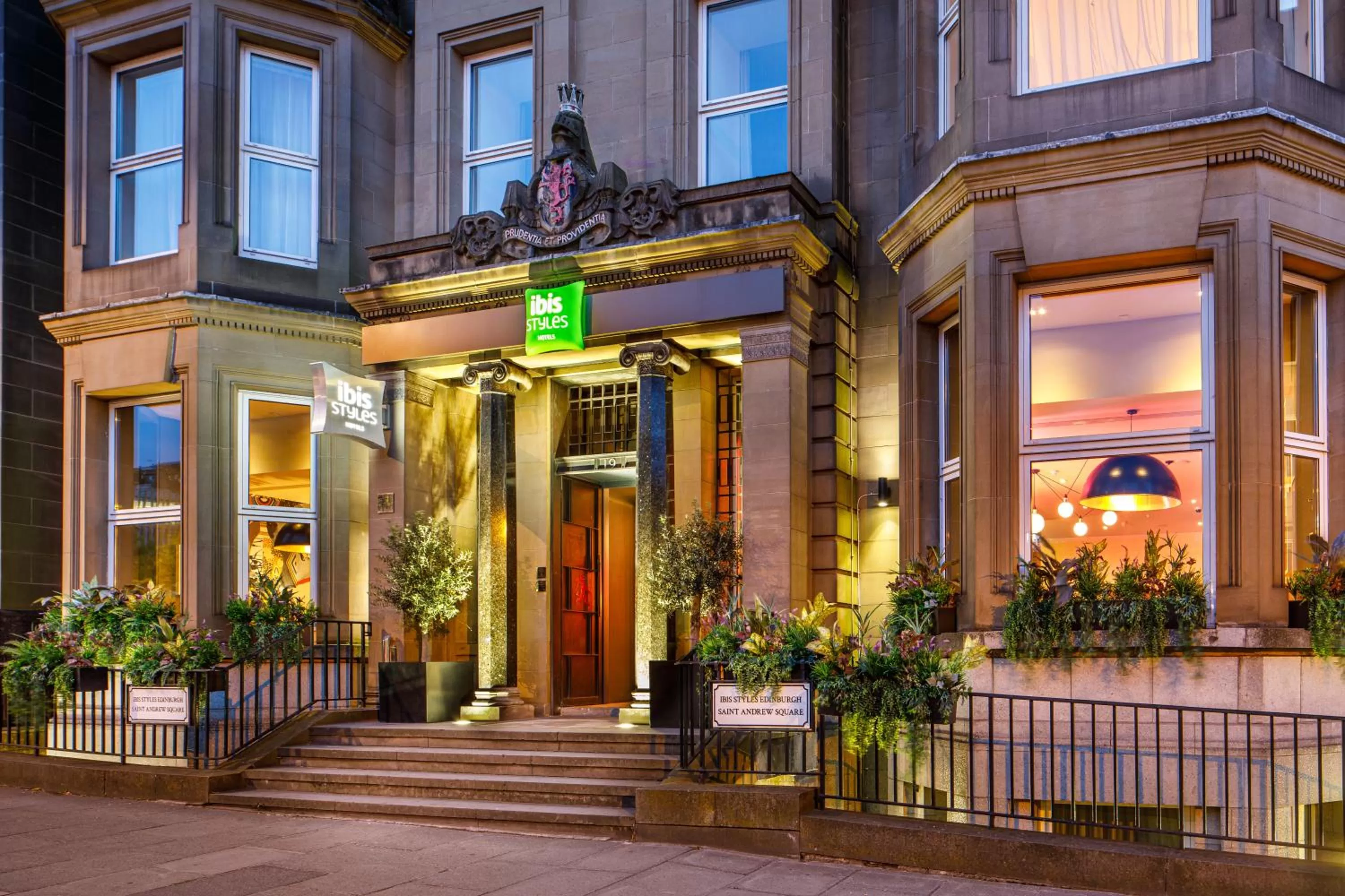 Facade/entrance in ibis Styles Edinburgh St Andrew Square