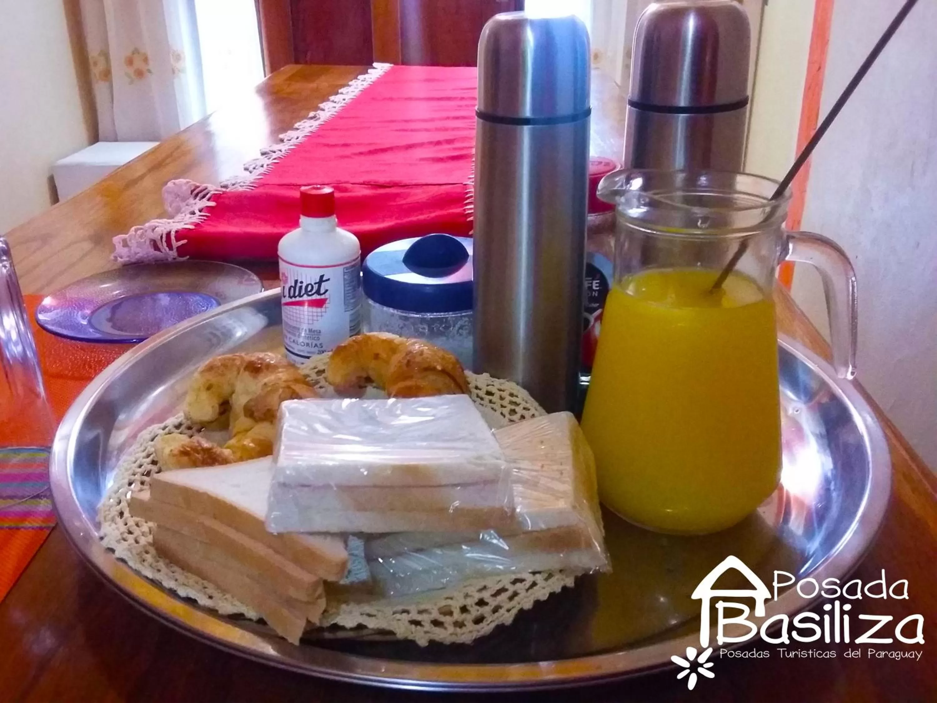 Breakfast in Posada Basiliza, Encarnación PY