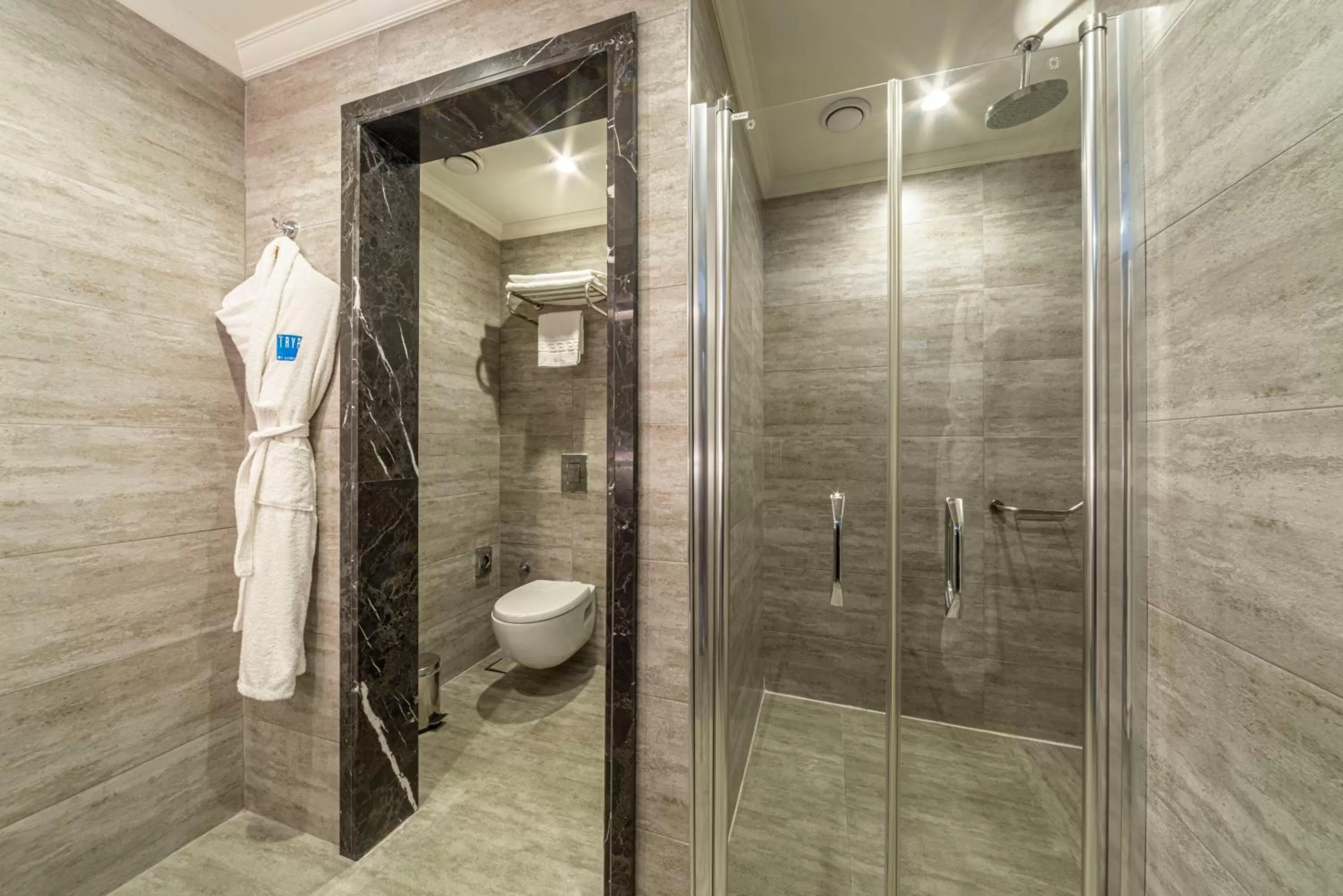 Bathroom in TRYP By Wyndham Istanbul Sisli Hotel