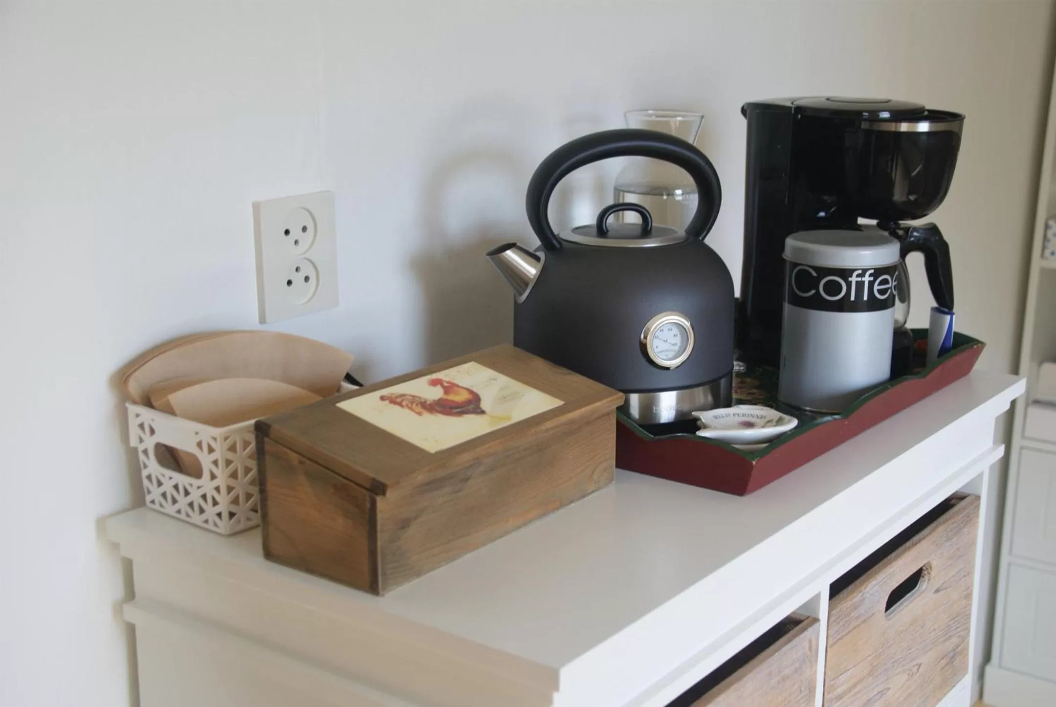 Coffee/tea facilities in B&B d'Olle Saks