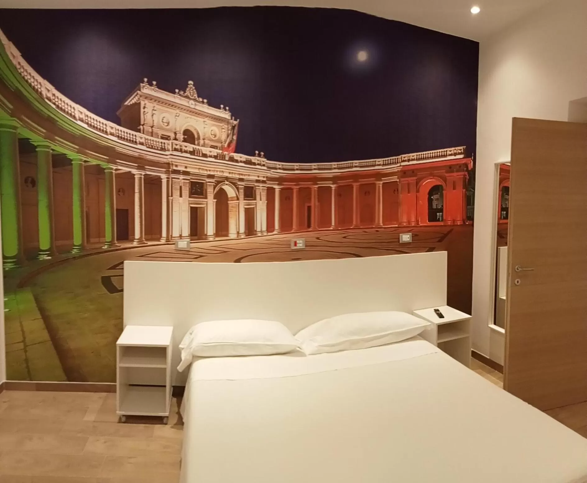 Bed in Hotel Porta Rivera