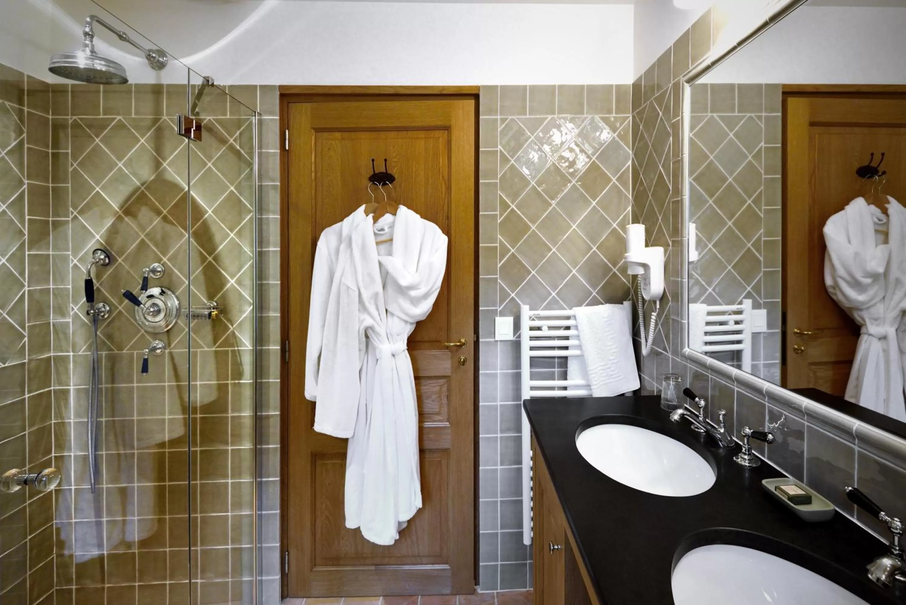 Bathroom in Château-Hôtel de Bourron