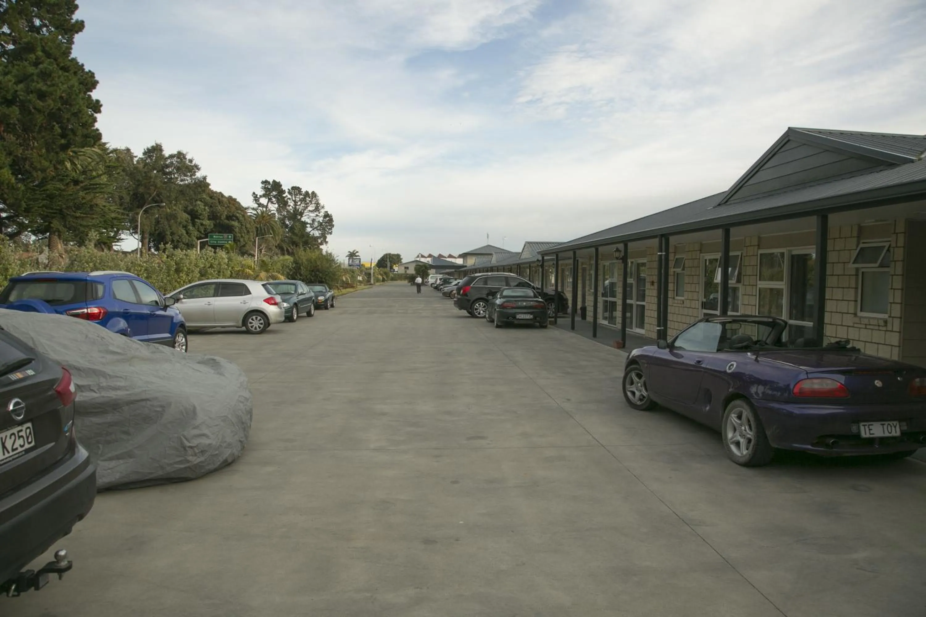 Facade/entrance in Captain Cook Motor Lodge