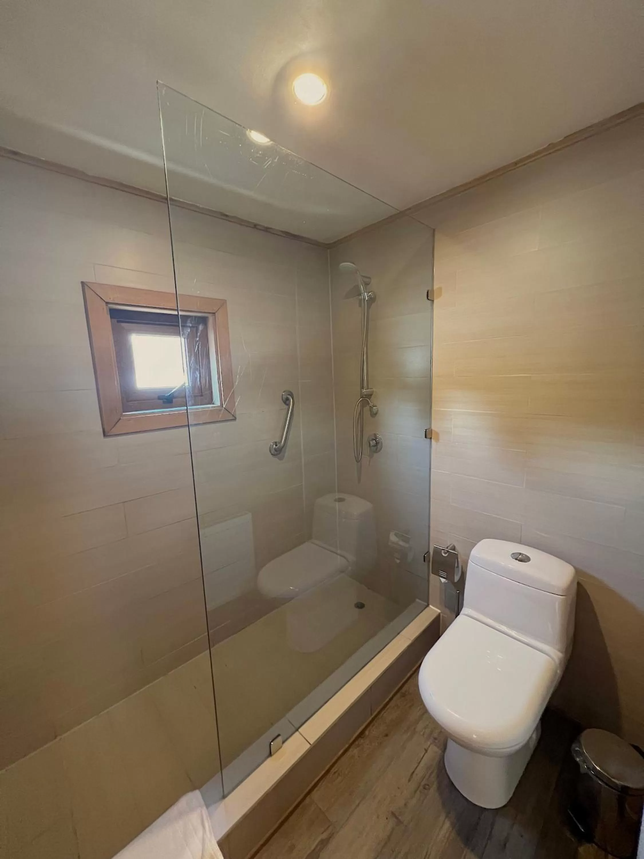 Shower in Palafito 1326 Hotel Boutique Chiloé