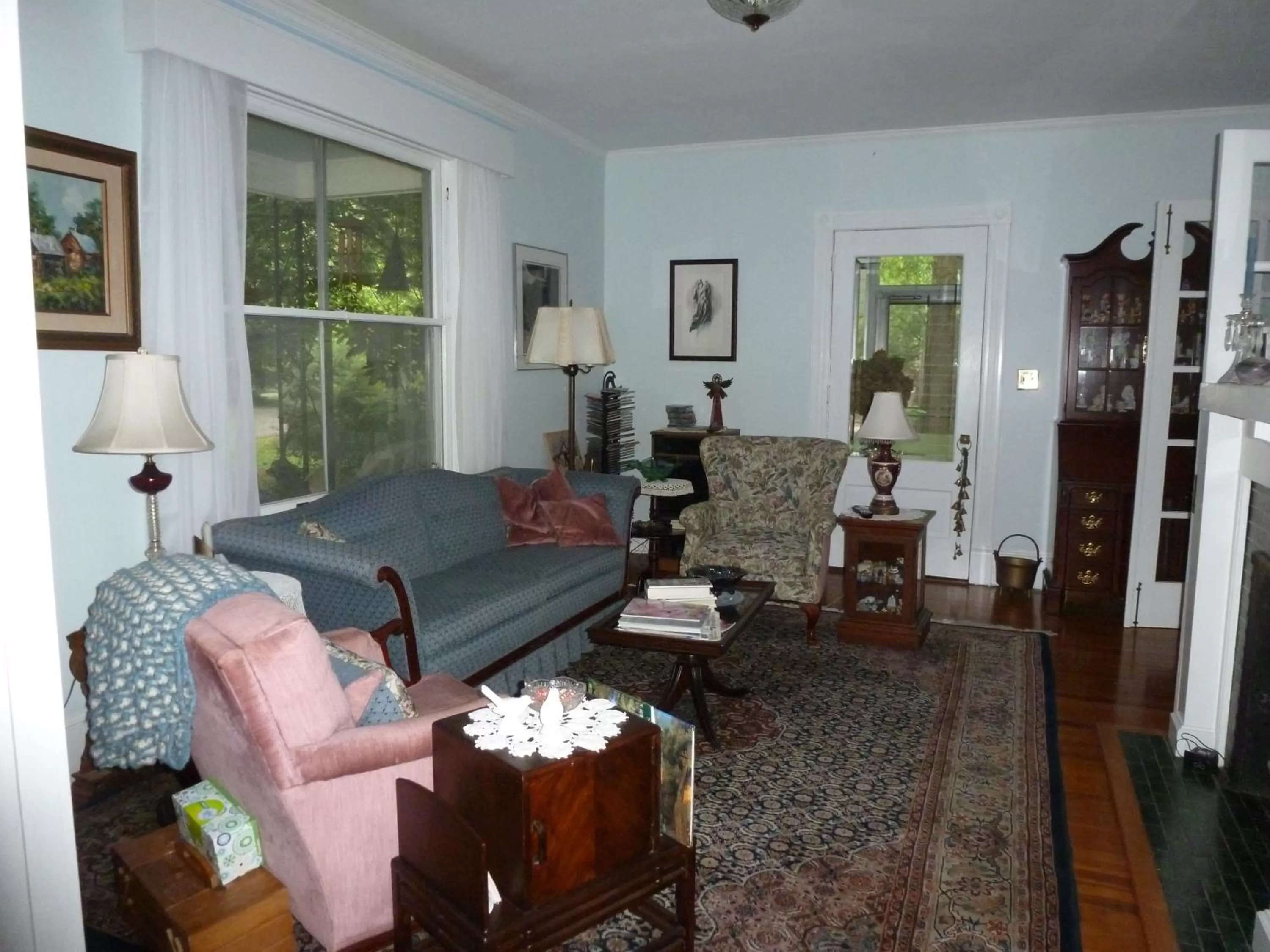 Seating Area in Back INN Time B&B