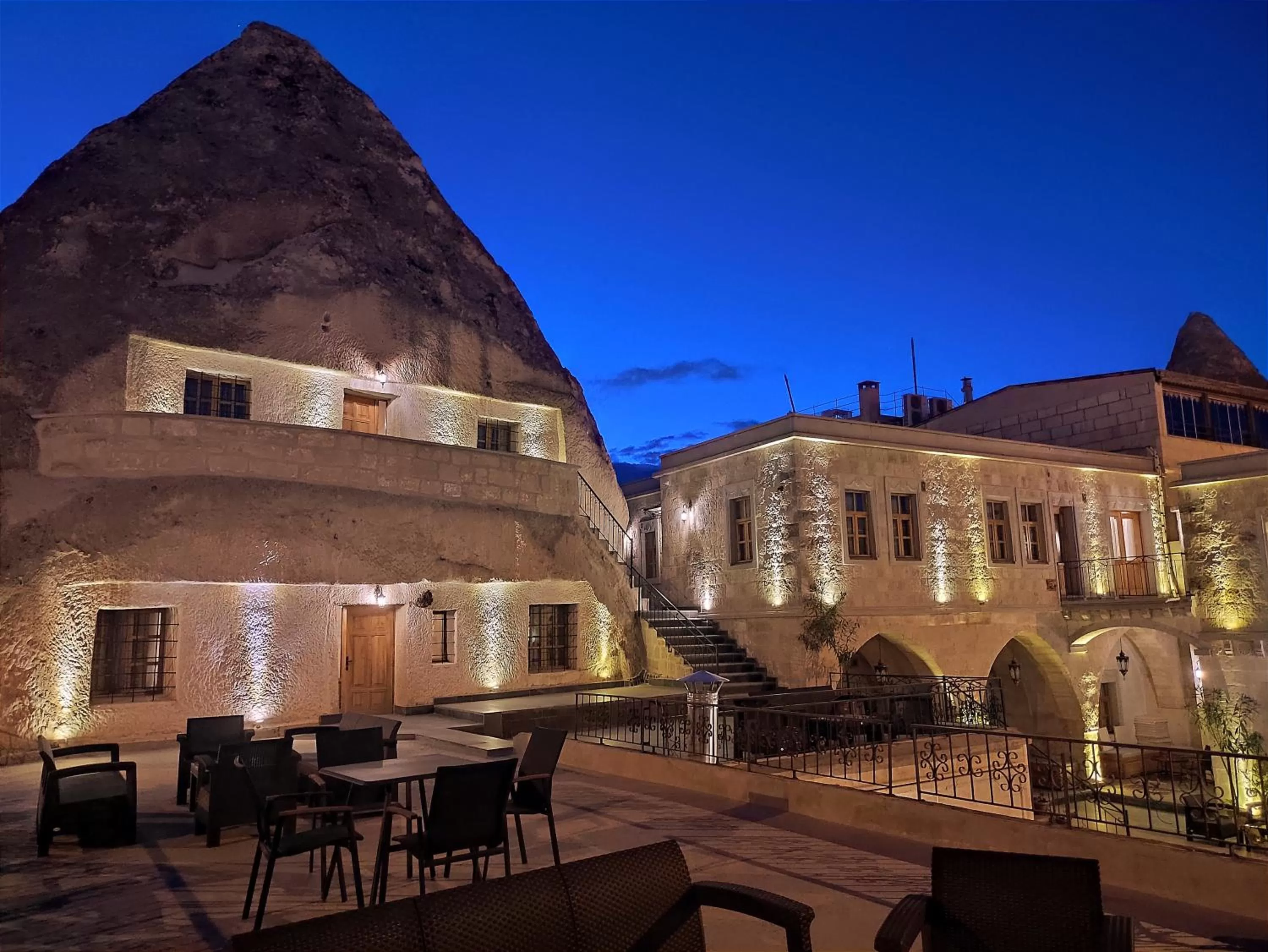 Property building in Cave Hotel Saksagan