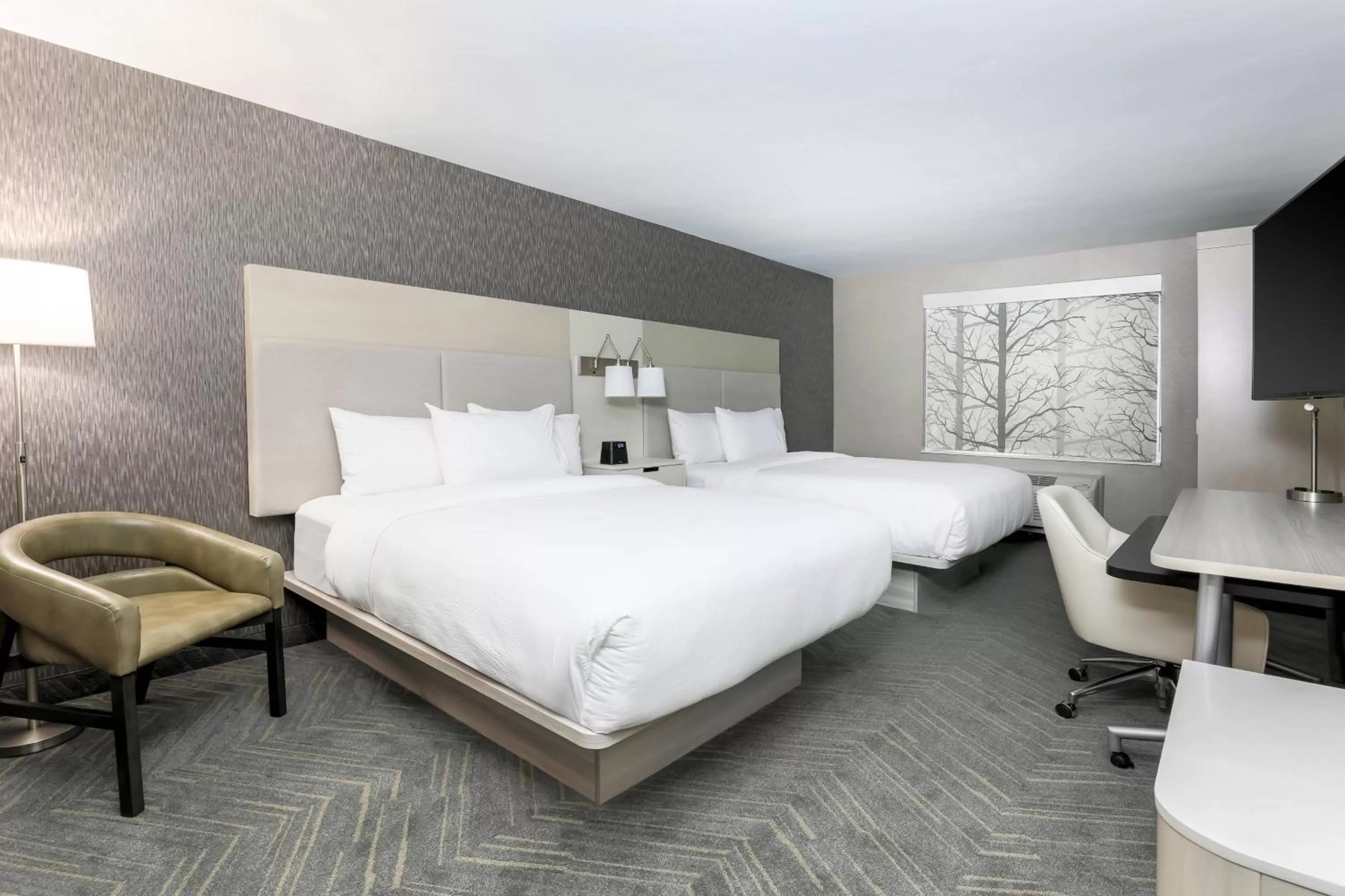 Queen Room with Two Queen Beds and Adapted Tub - Mobility Accessible in Fairfield by Marriott Inn & Suites Amarillo Central