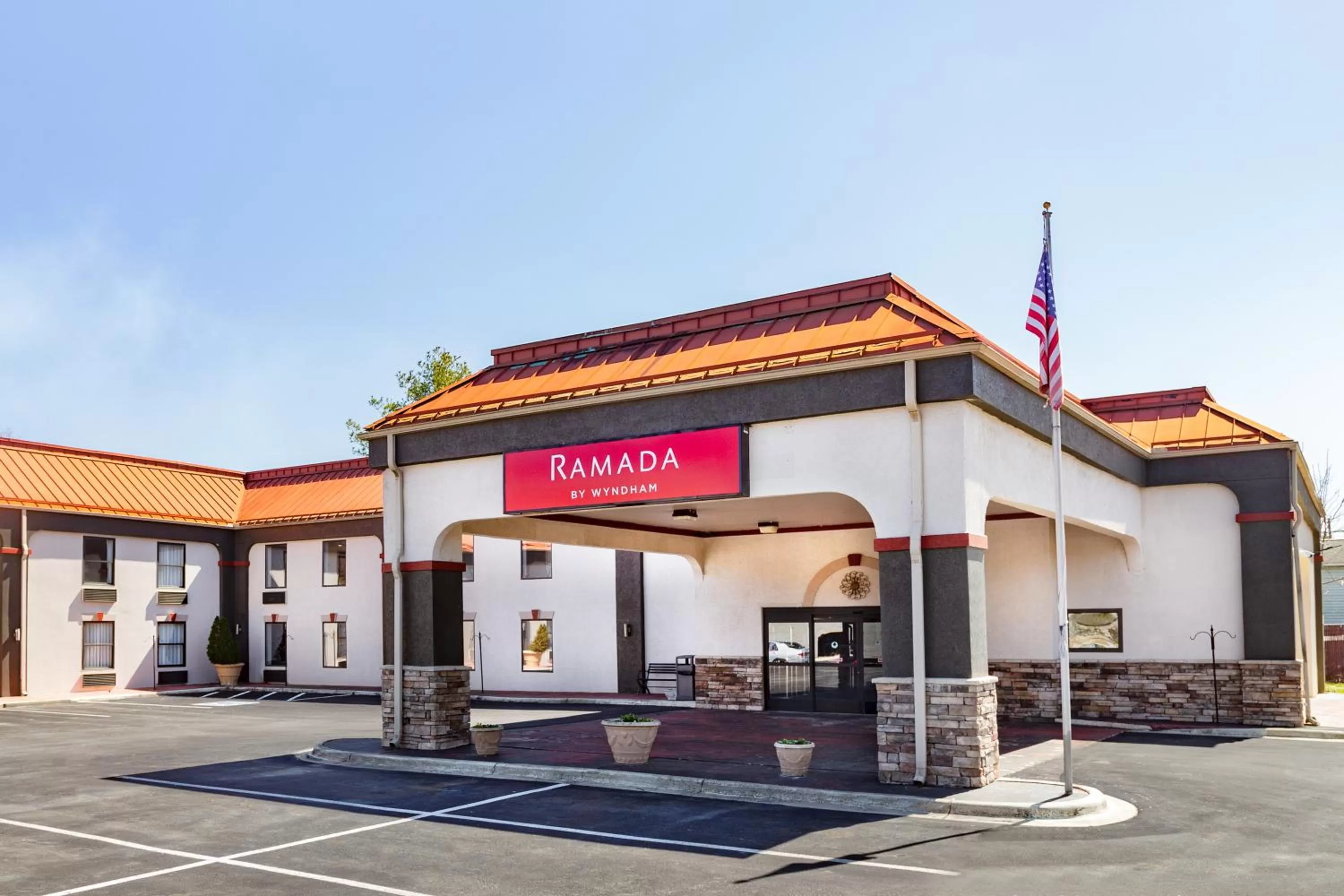 Property building in Ramada by Wyndham Hendersonville