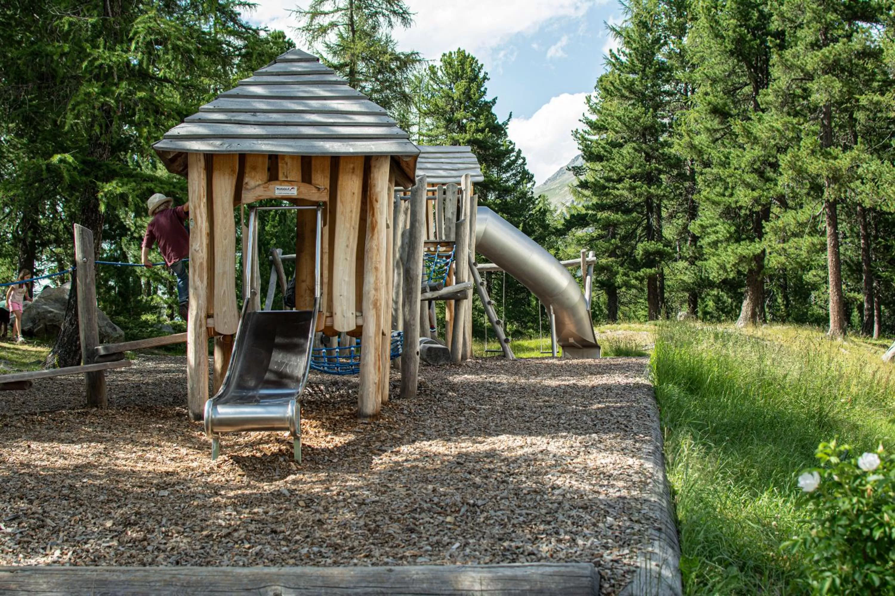 Children play ground in Hotel Morteratsch