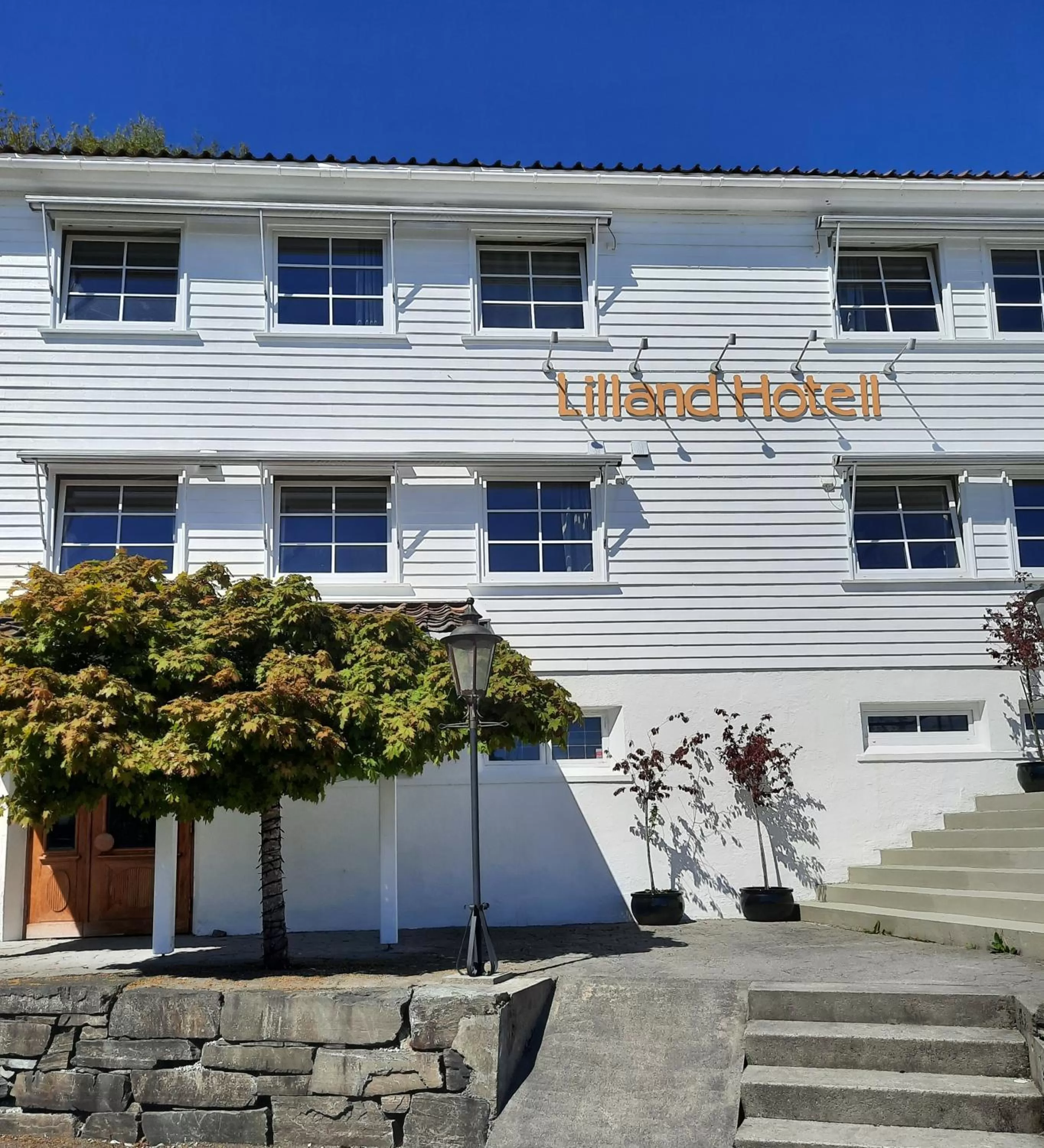 Facade/entrance in Lilland Brewery Hotel