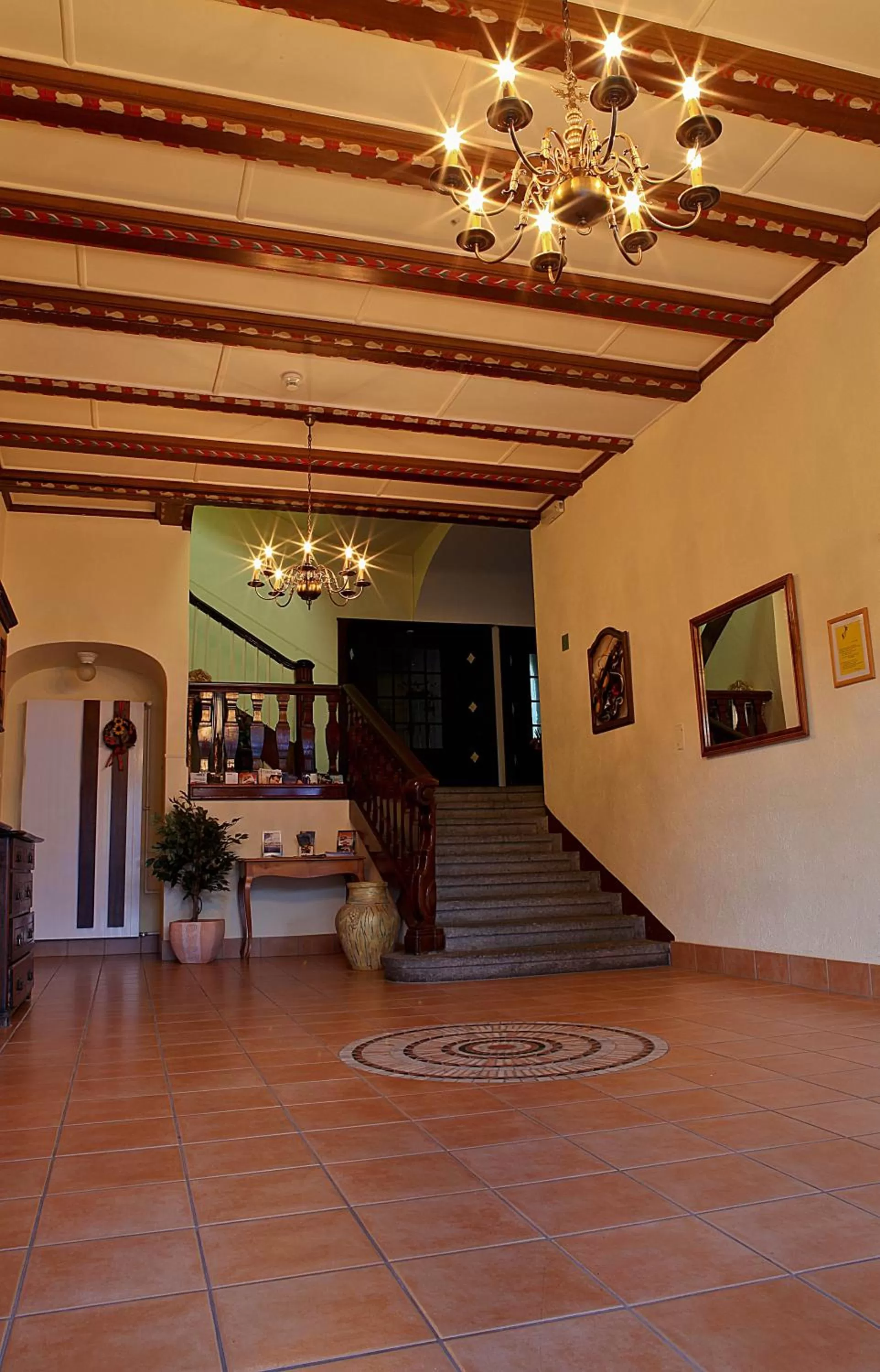 Lobby or reception in Hotel Schweizerhof