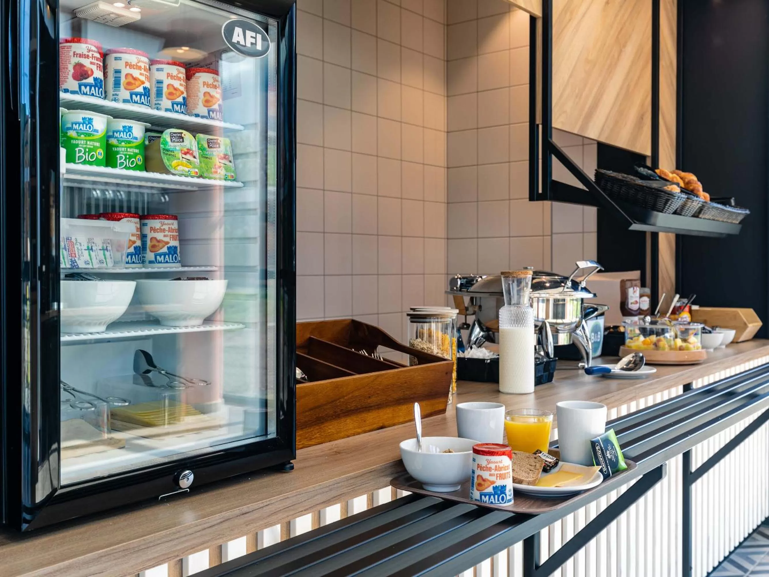 Breakfast in B&B HOTEL Sélestat Centre-Alsace