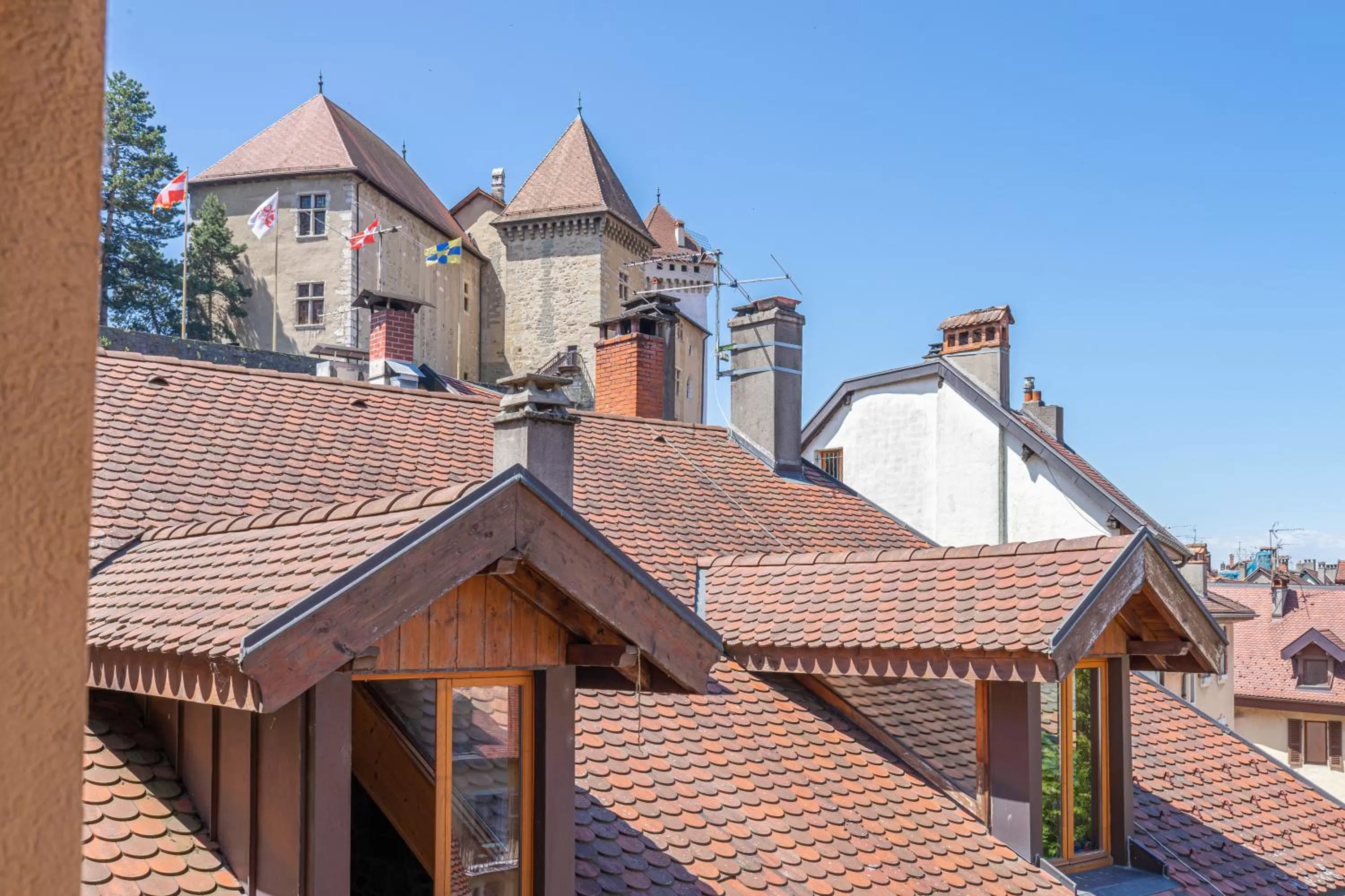 View (from property/room) in Hôtel du Palais de l'Isle