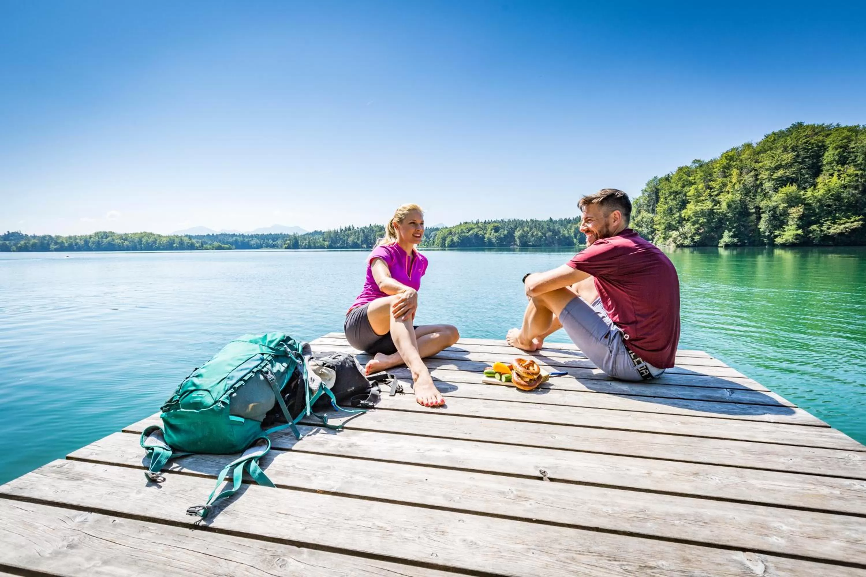 Natural landscape in Ströbinger Hof - Therme Wellness Resort