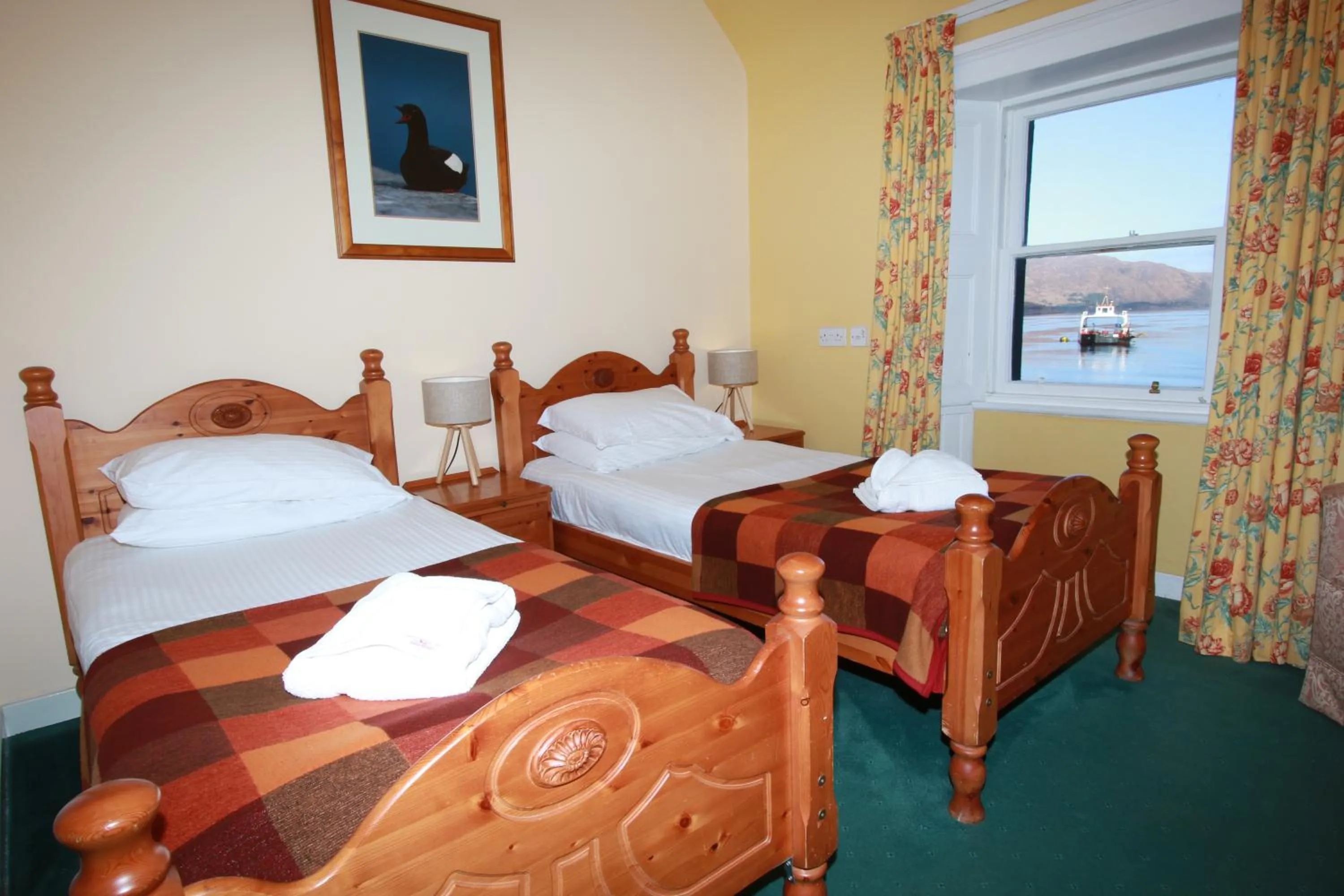 Bedroom, Bed in Inn at Ardgour