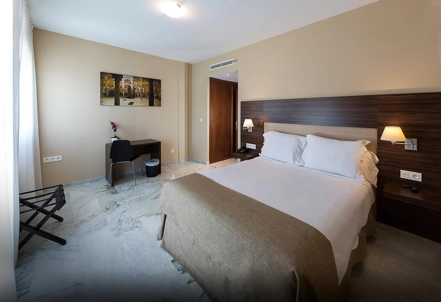 Bedroom, Bed in Hotel Finca Los Abetos