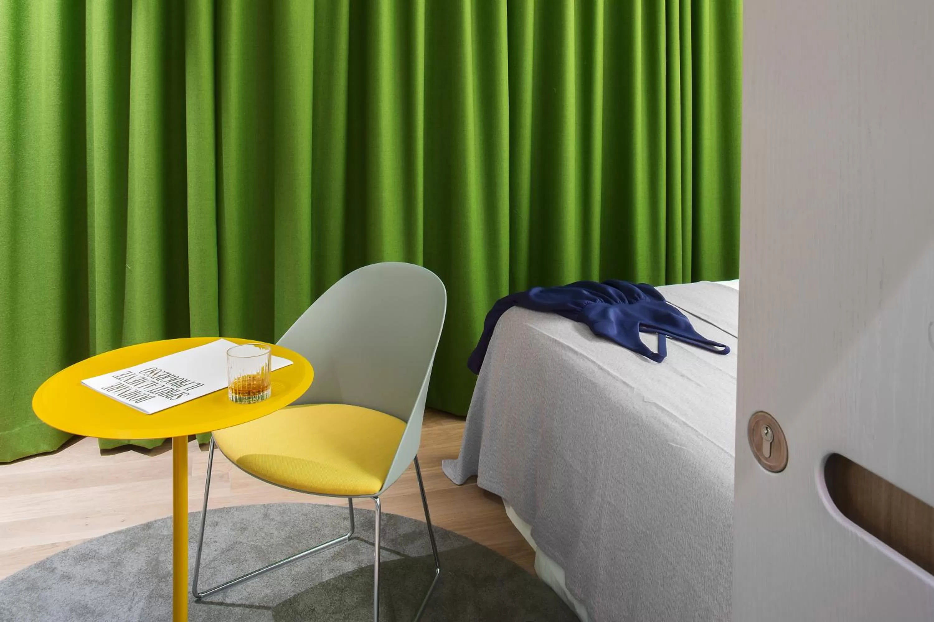 Bed in The Radical Hotel Roma