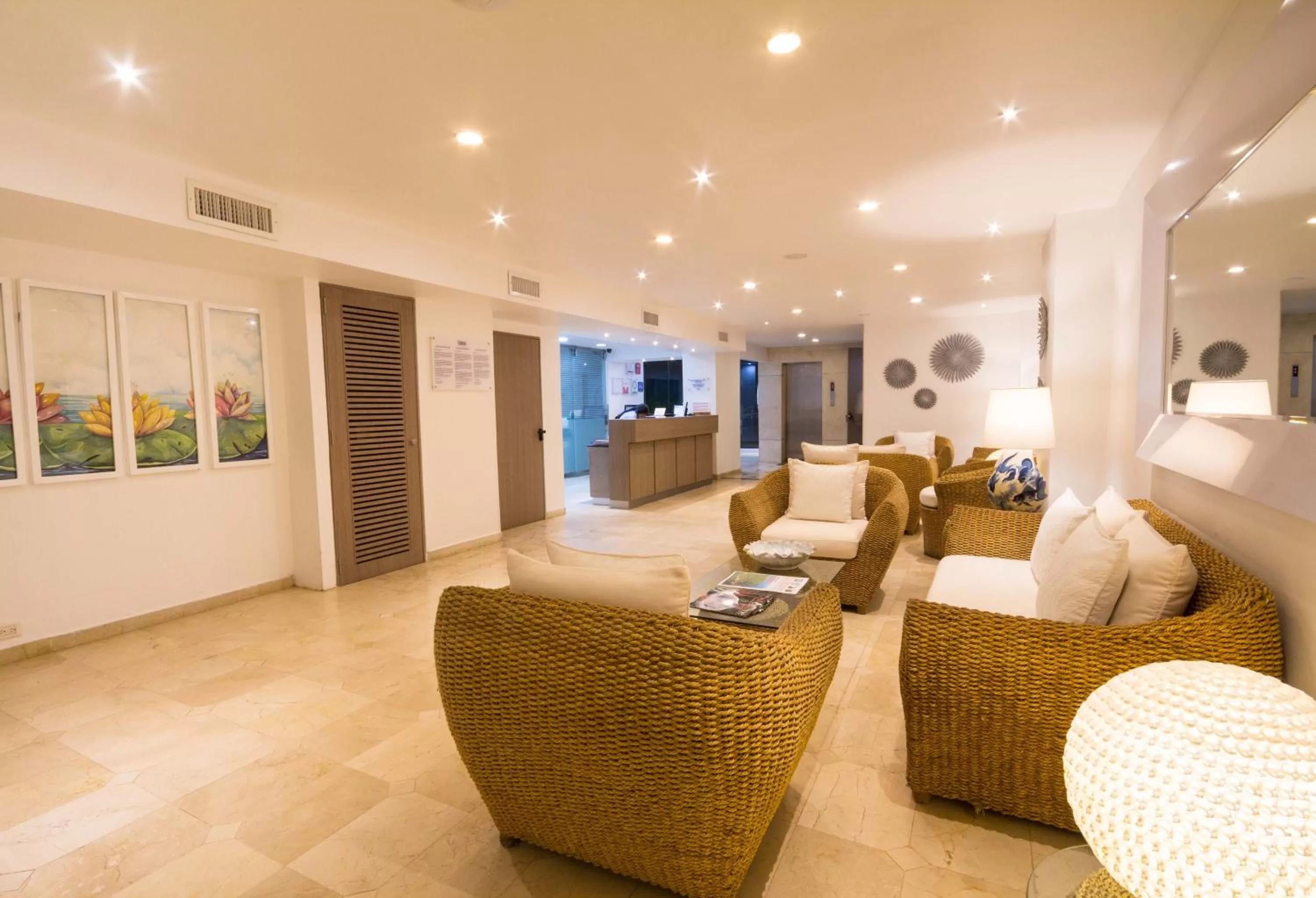 Lobby or reception in Hotel Casablanca