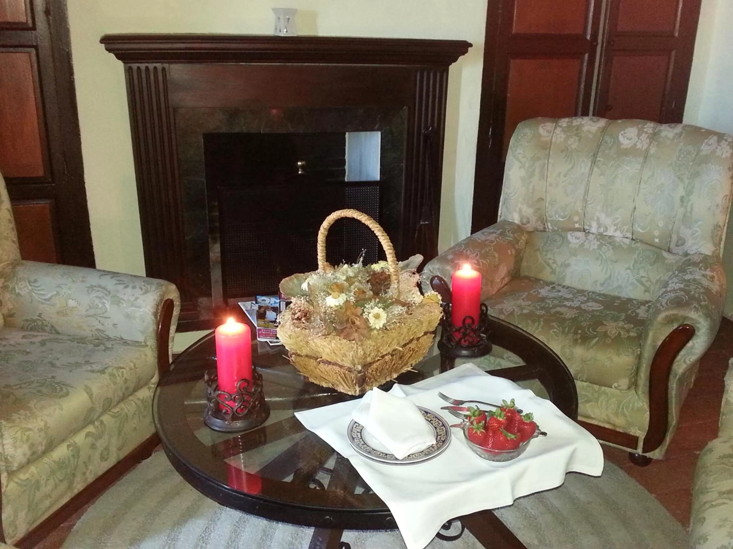 Living room in Hacienda El Santiscal Adults Only