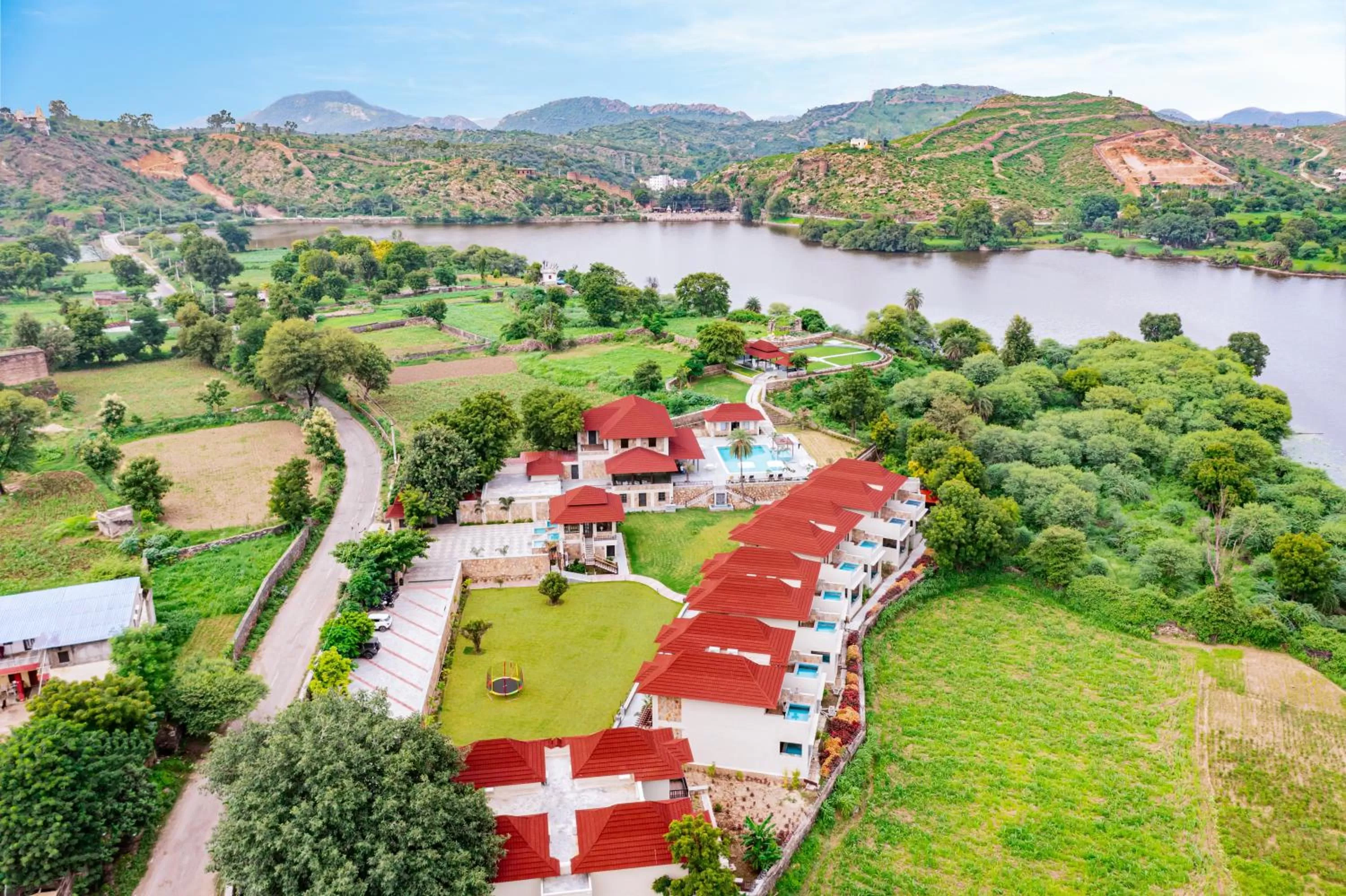 Property building in Sarasiruham Resort - Private Pool Villa in Udaipur