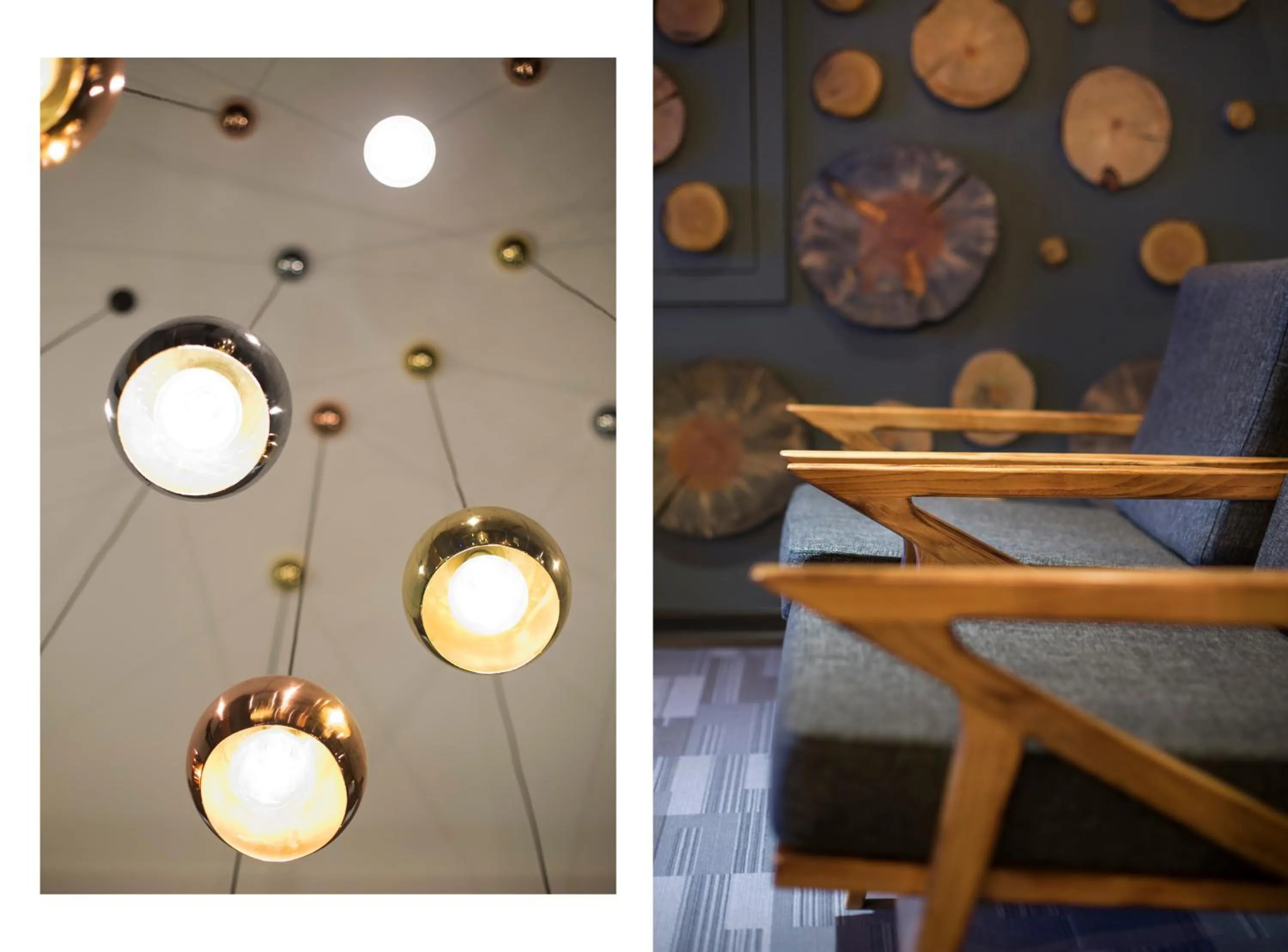 Decorative detail in Hotel Cura