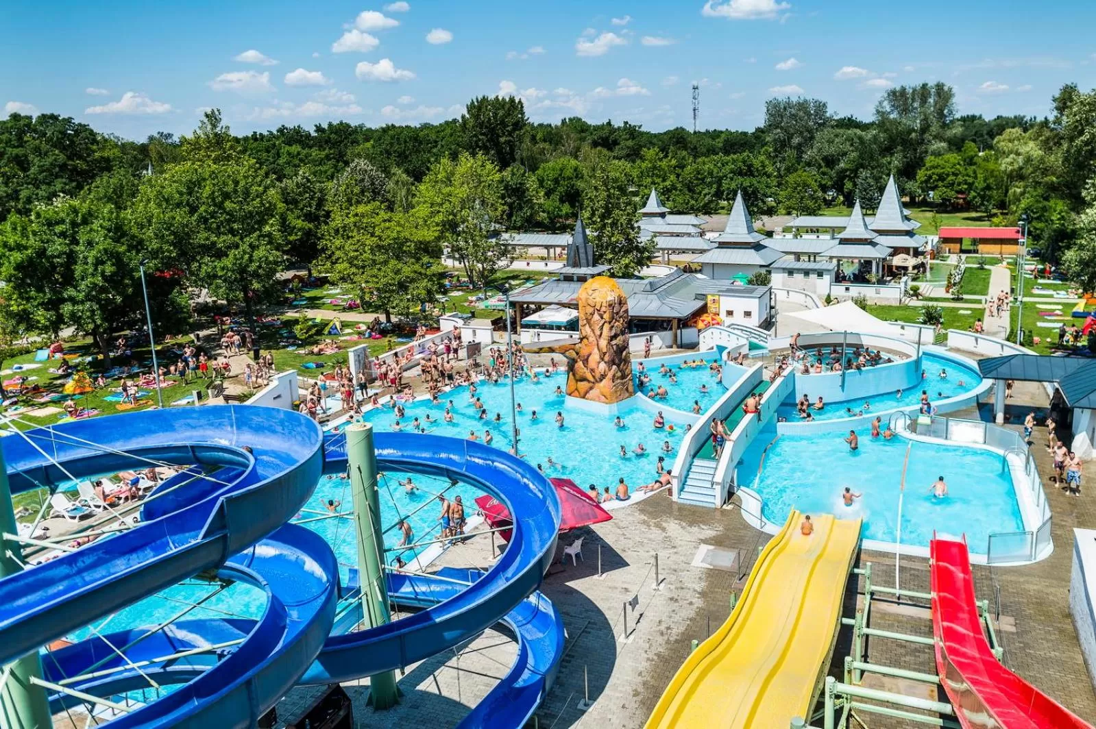 Aqua park in Hunguest Hotel Sóstó