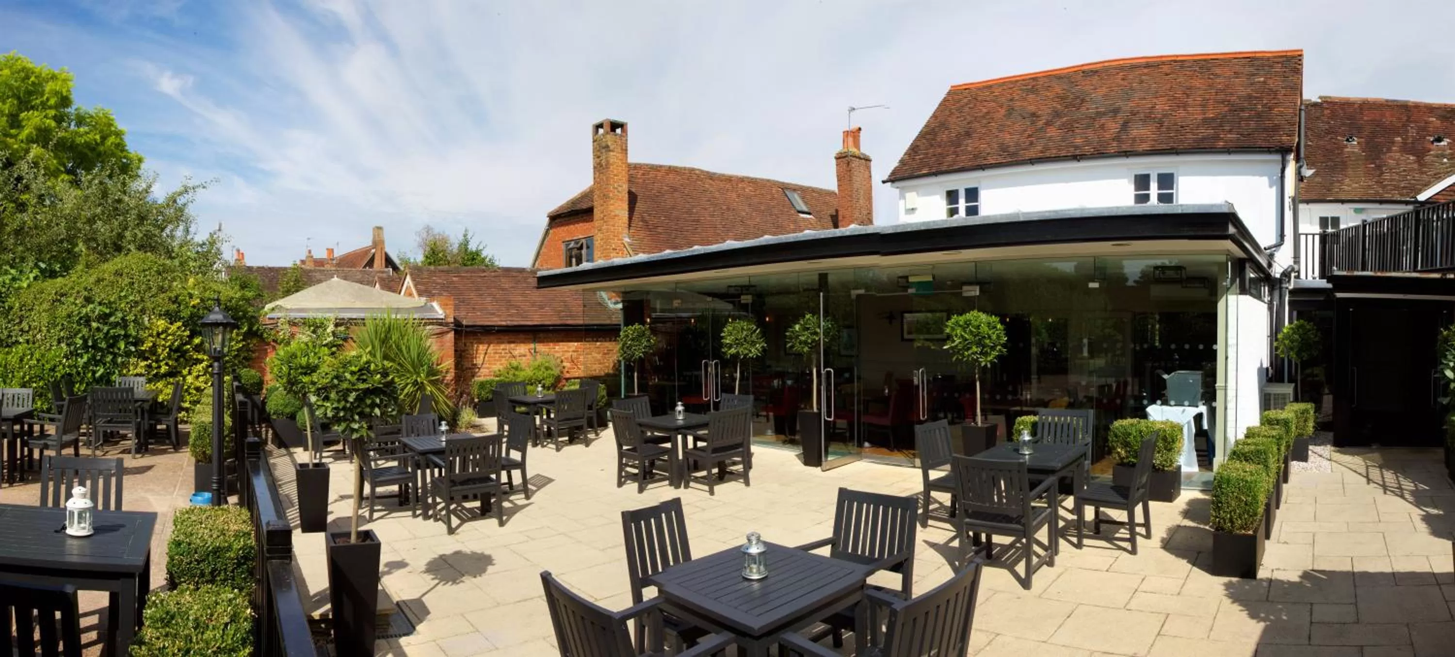 Garden in The Talbot Inn