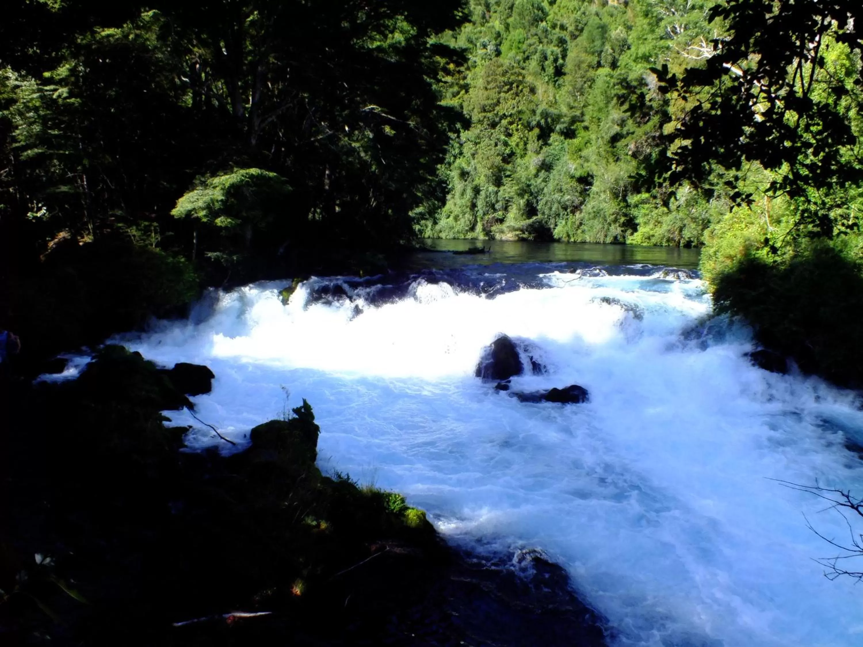 View (from property/room) in Hotel Salto del Carileufu