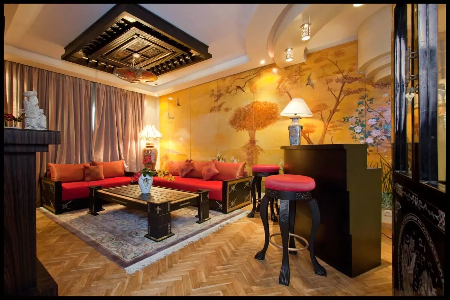 Living room in Art Palace Suites & Spa