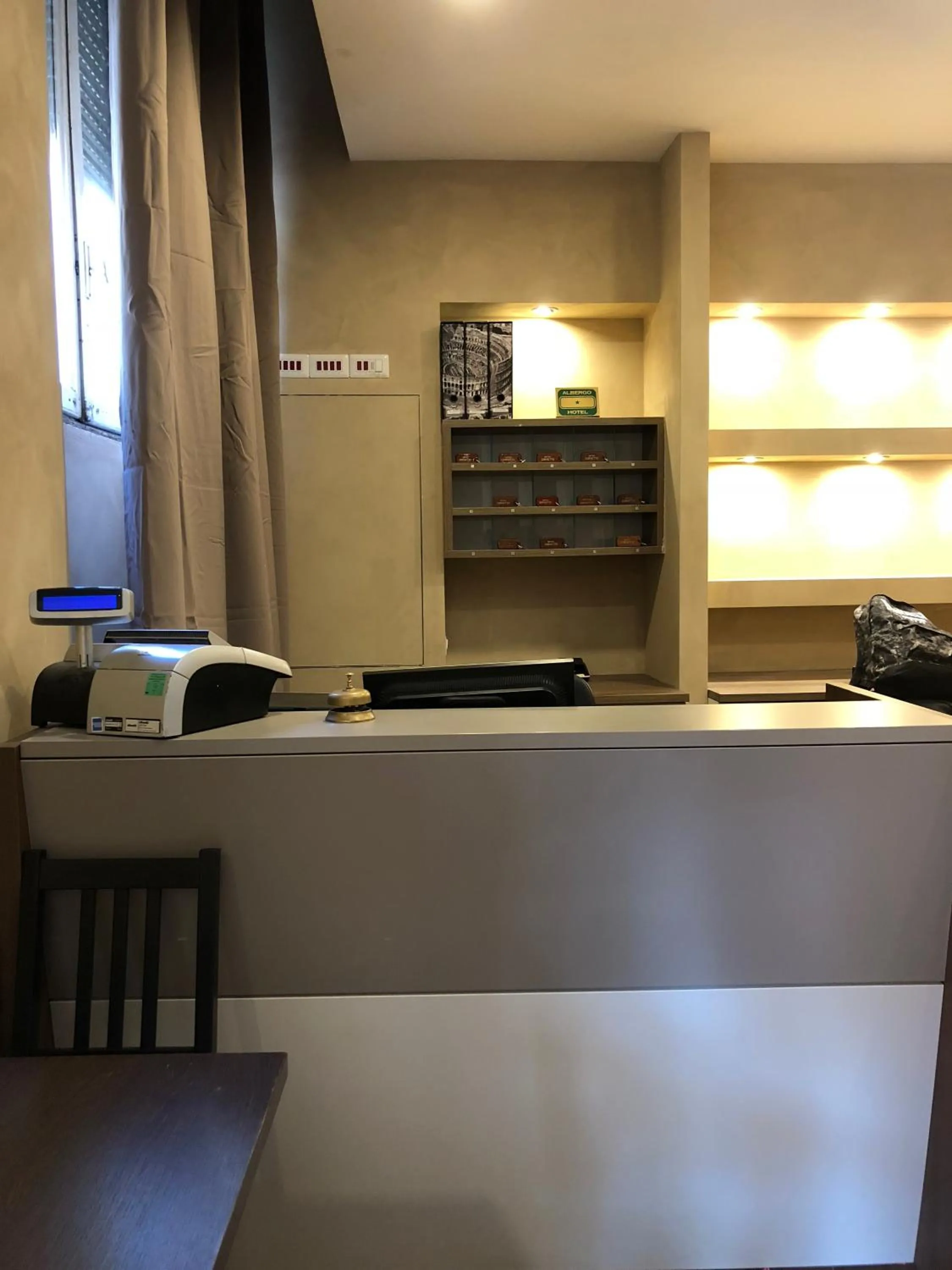 Lobby or reception in Albergo Corvetto Corso Lodi