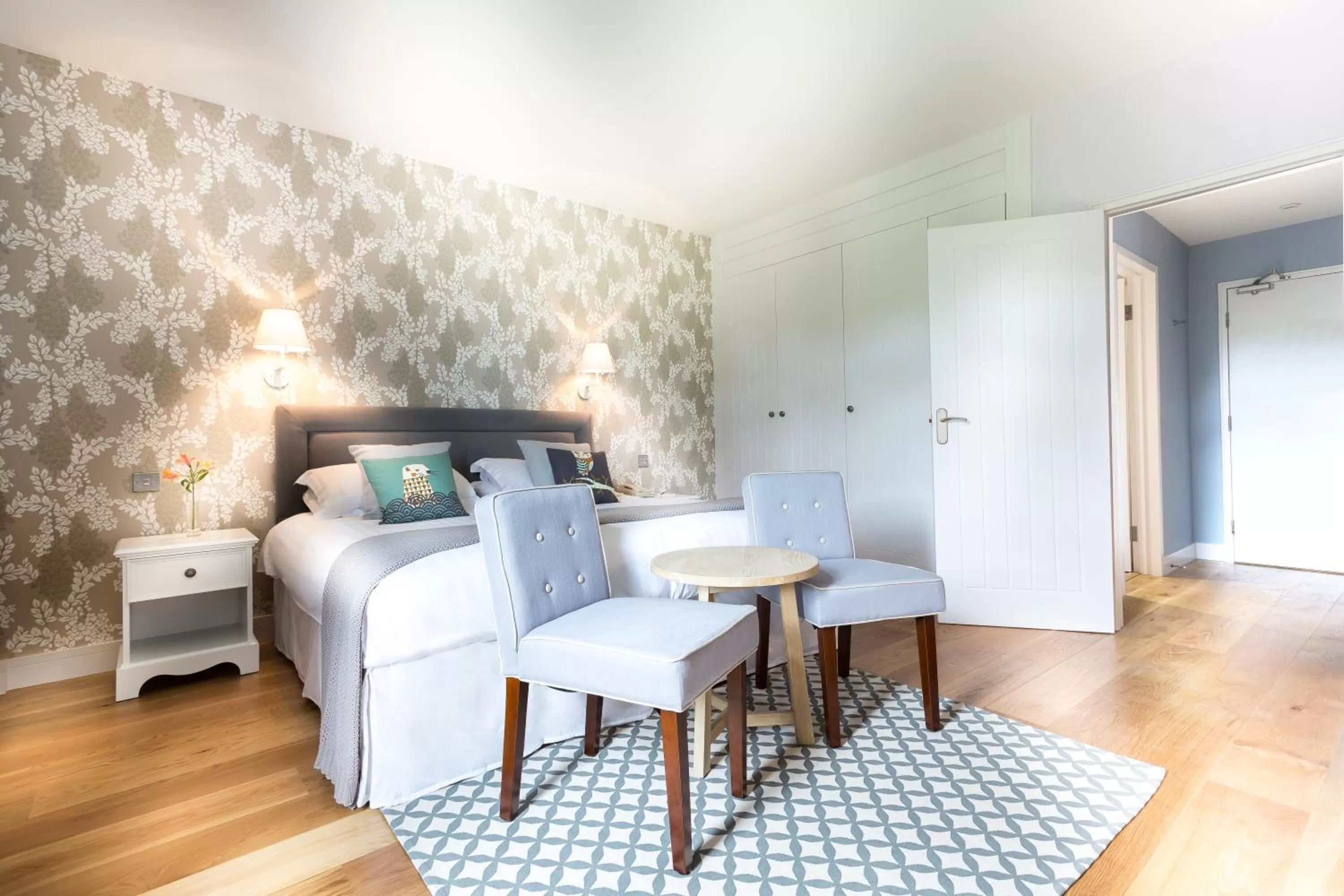 Photo of the whole room, Bed in Budock Vean Hotel and Spa