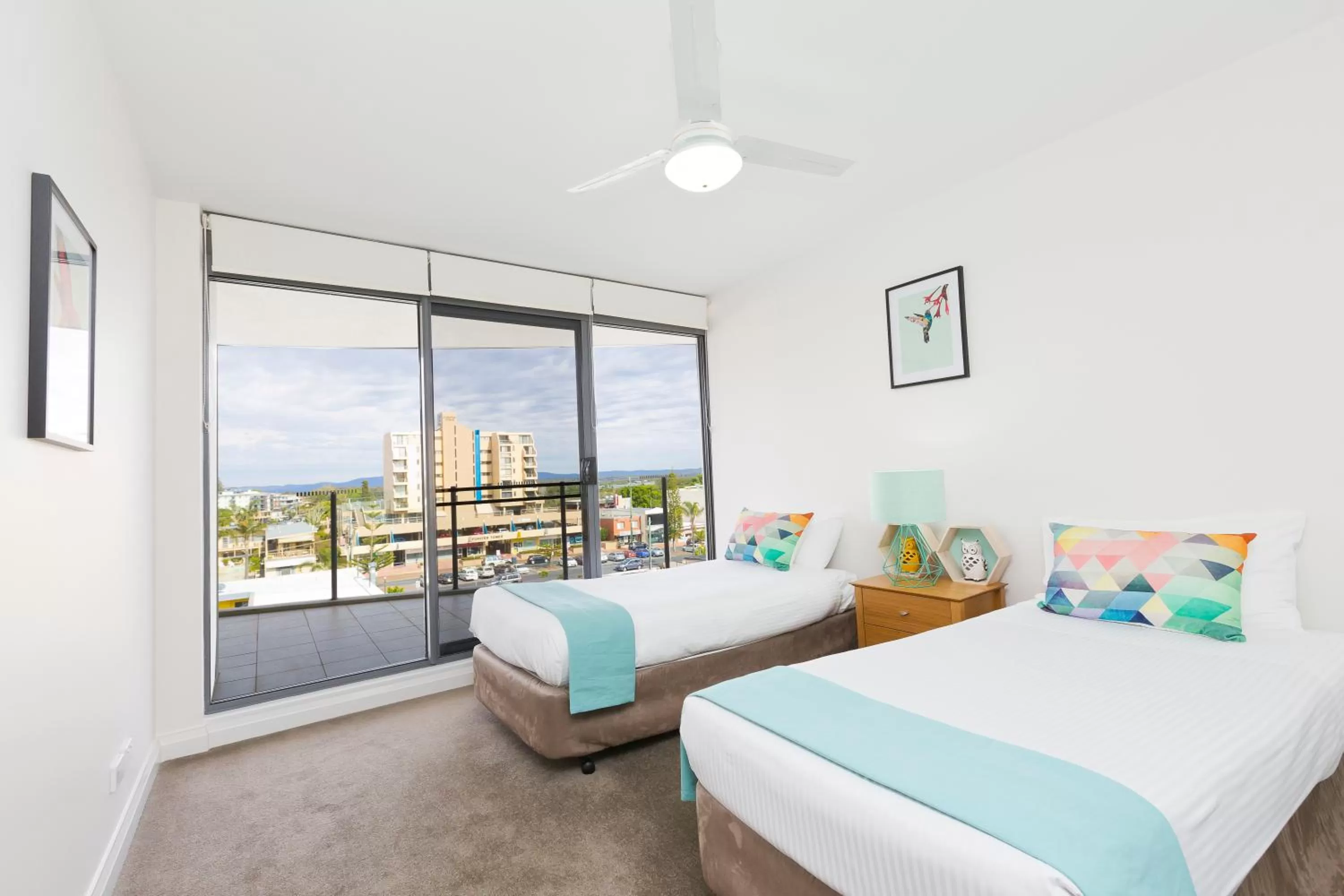 Bed in Sevan Apartments Forster