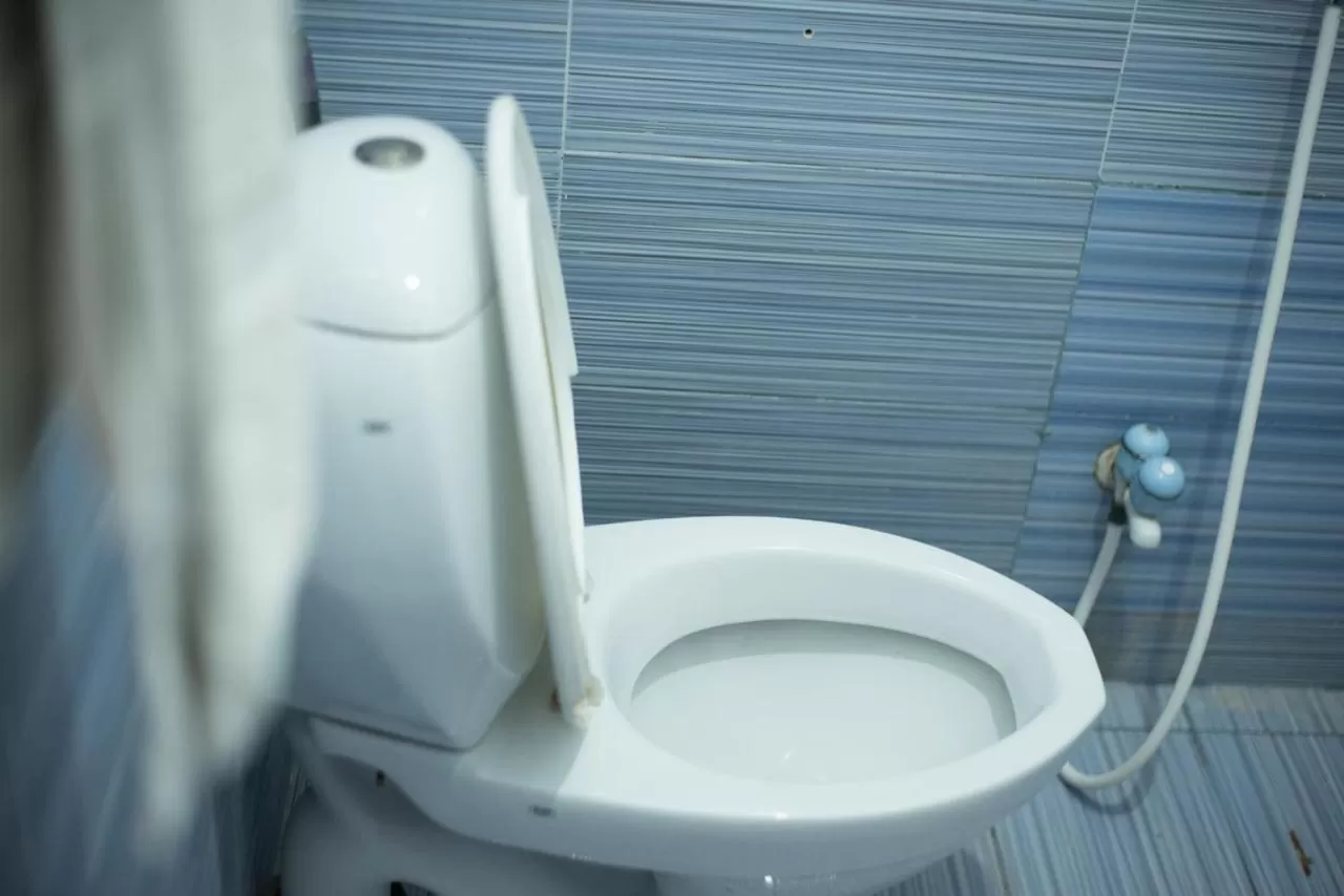 Toilet in GOHO Rooms Badar