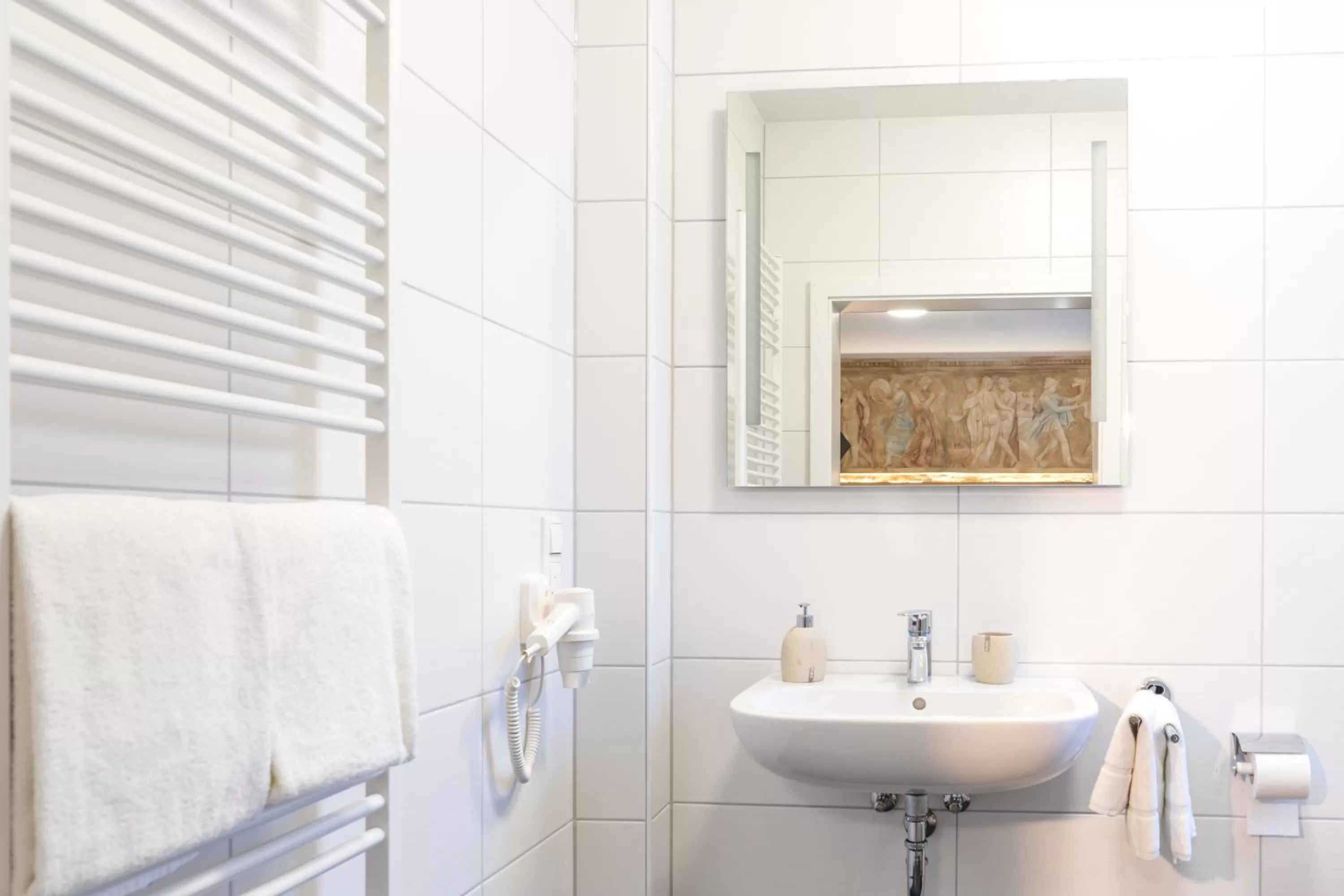 Bathroom in Hotel & Restaurant Sparta