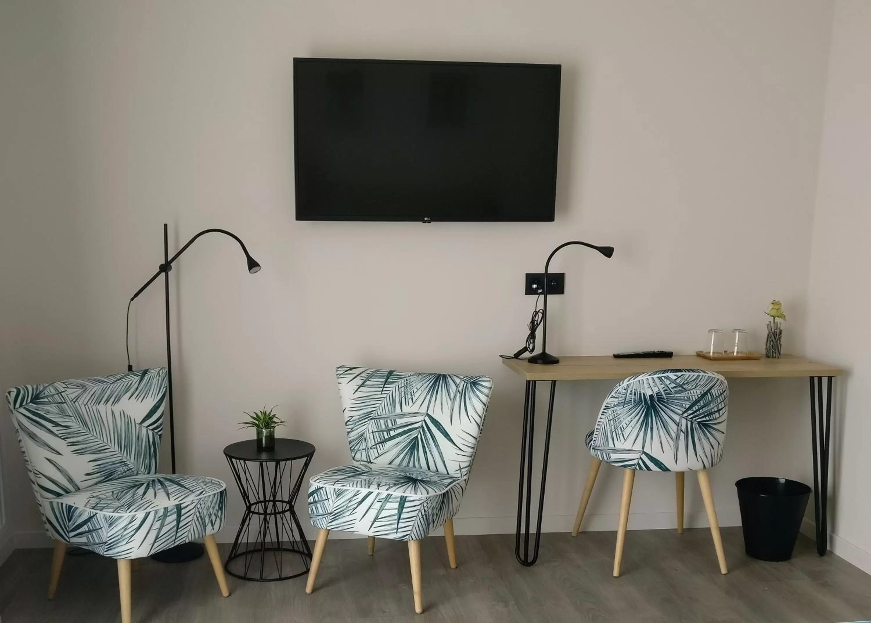 Seating area in B & B De Veurnse Slaper