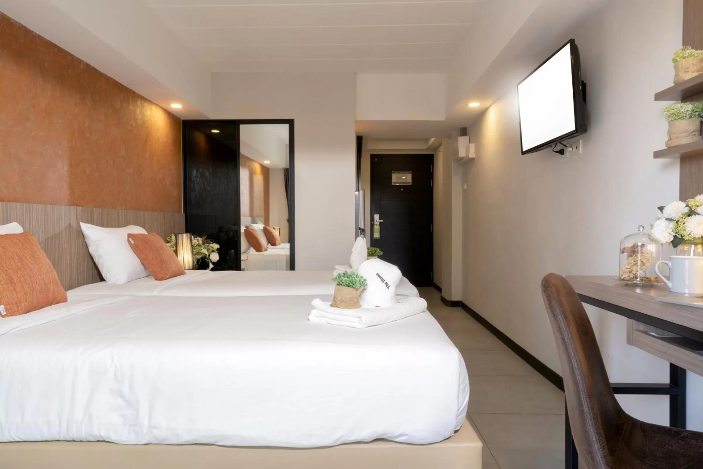 Bed in The Home Hotel SHA