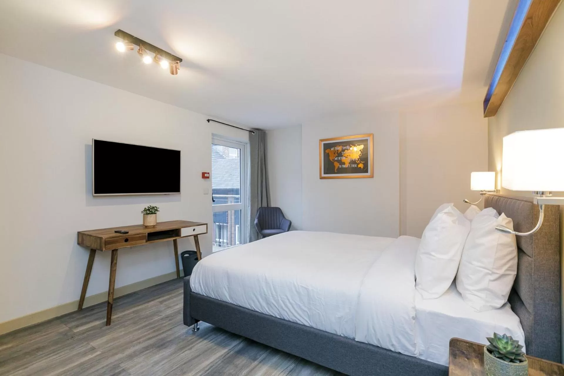 Bed in Number 11 by the Warren Collection