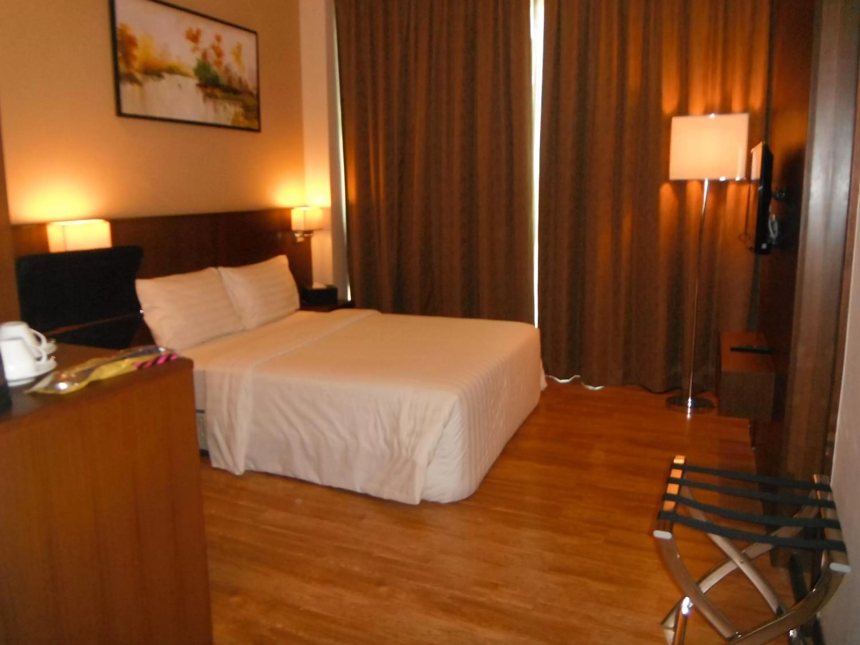 River view, Bed in Keoja Hotel