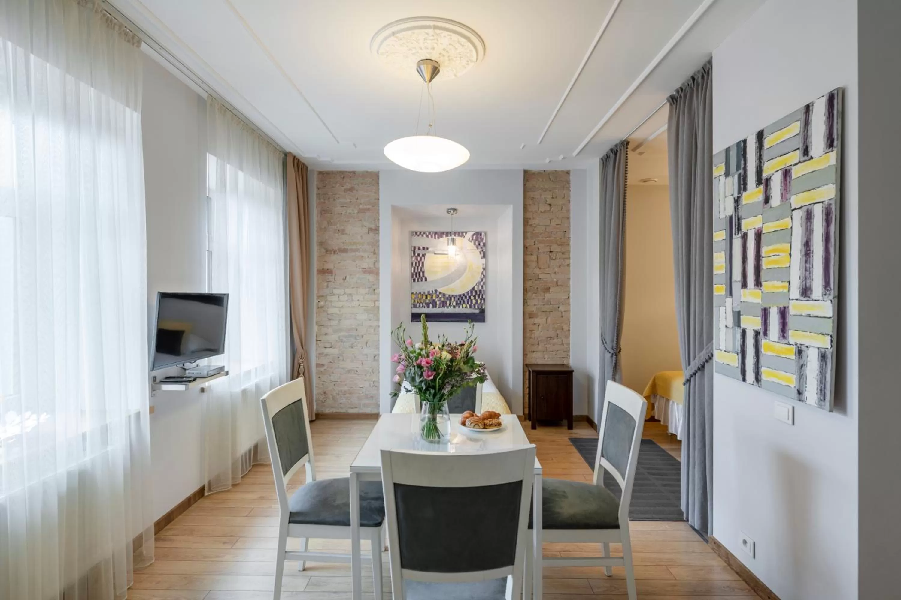 Photo of the whole room, Seating Area in Vilnius Apartments