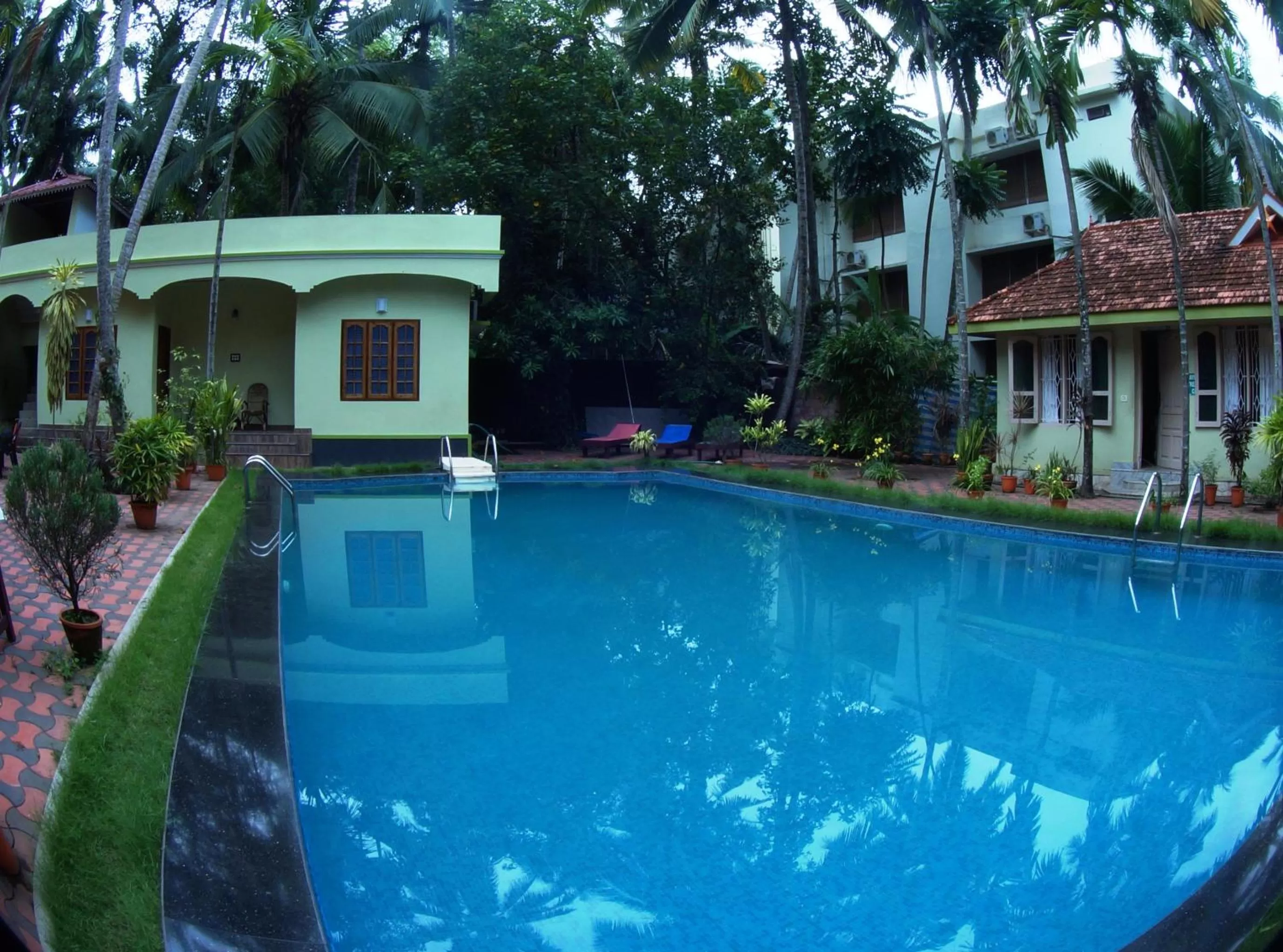 Swimming pool in Ideal Ayurvedic Resort Kovalam