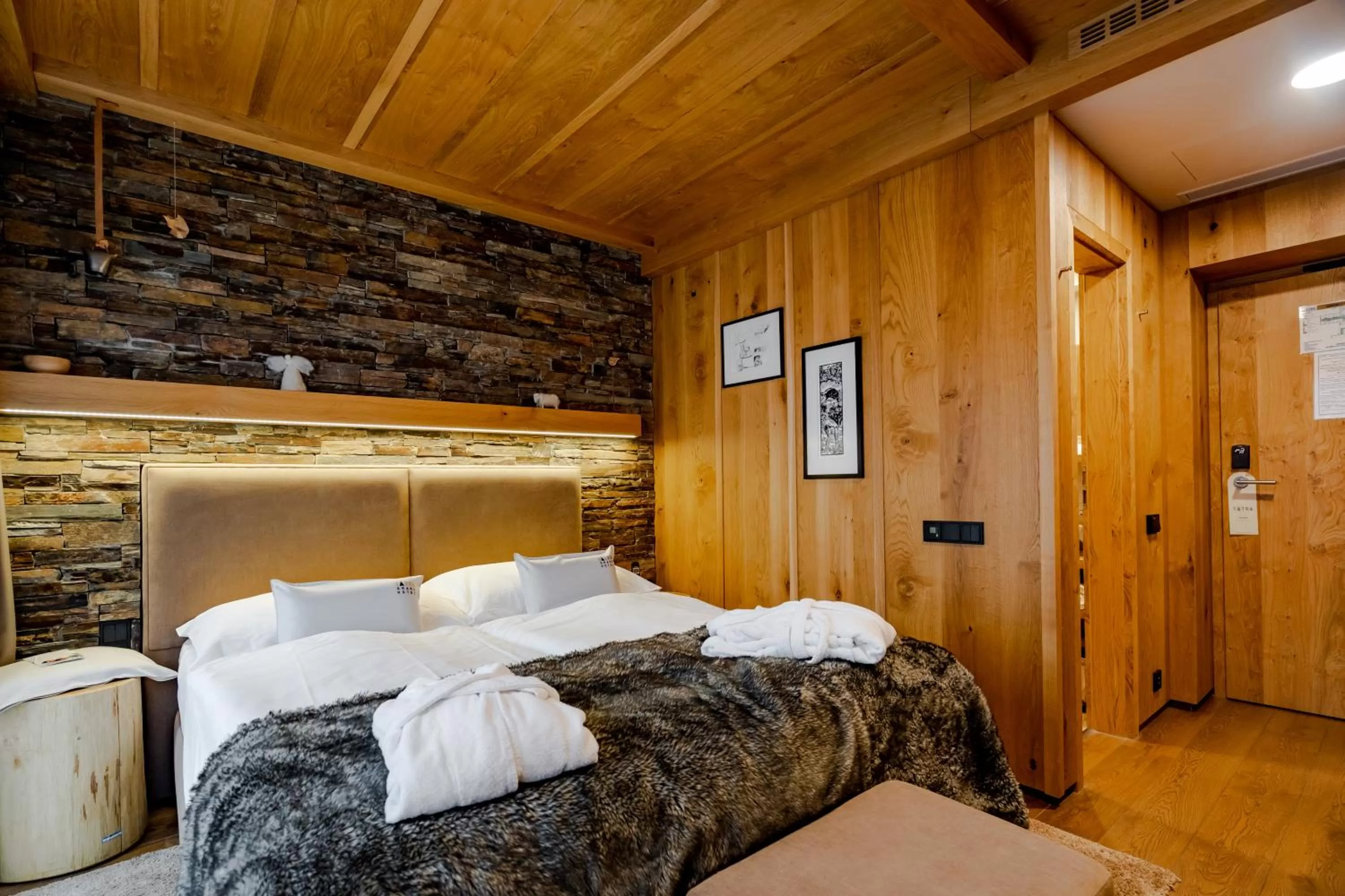 Bed in Grandhotel Tatra