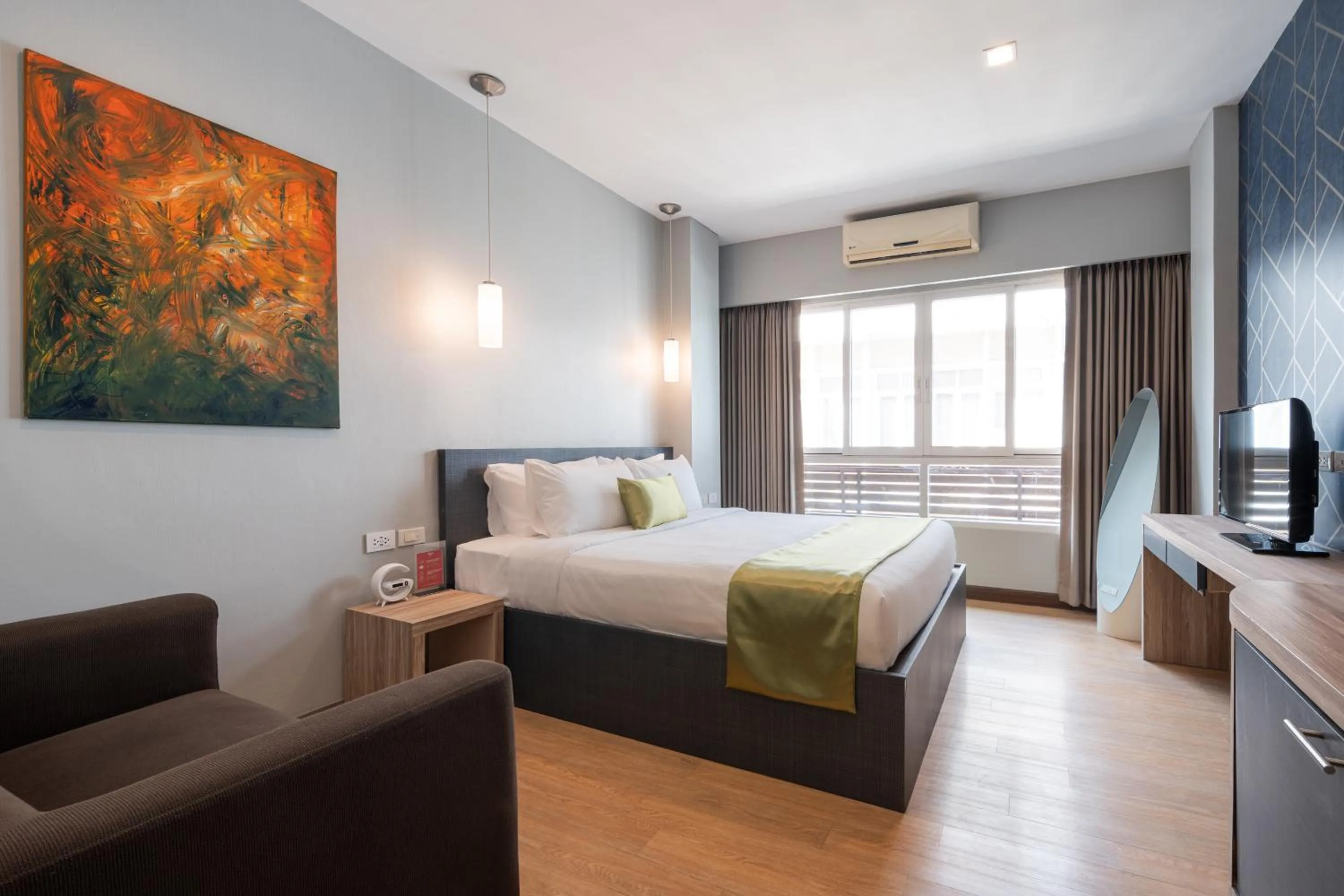 Bed in iCheck inn Gems Center Silom