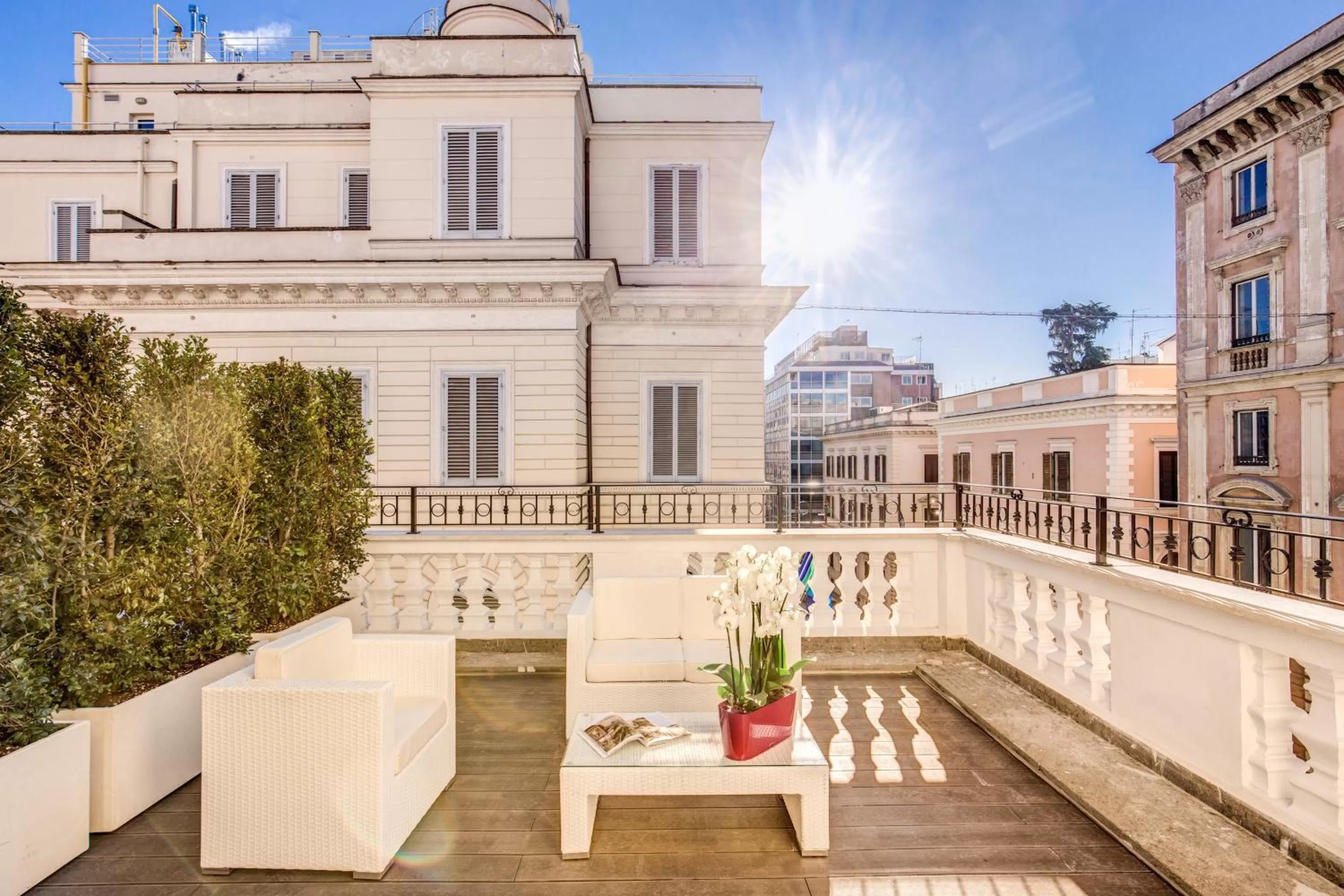 Balcony/Terrace in The Liberty Boutique Hotel