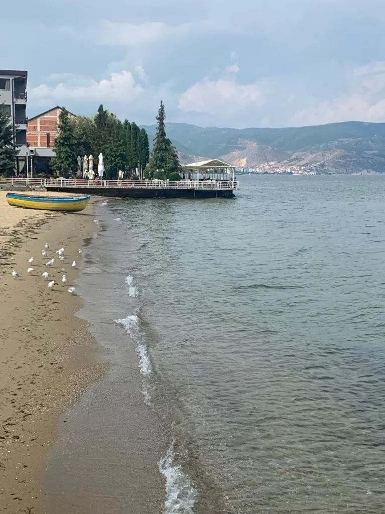 Beach in Grand Hotel Pogradec